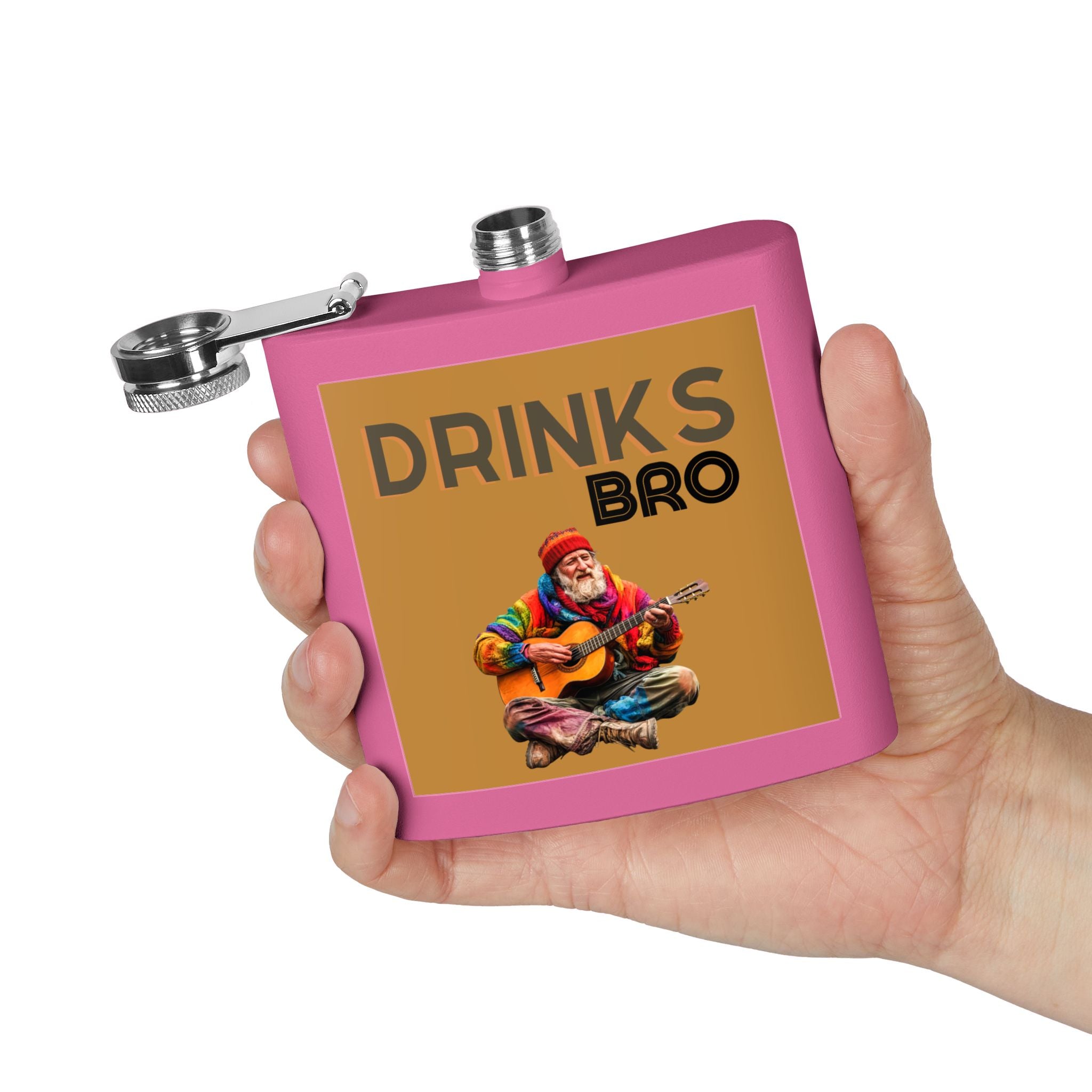 🍻 Drinks Bro Hippie Flask