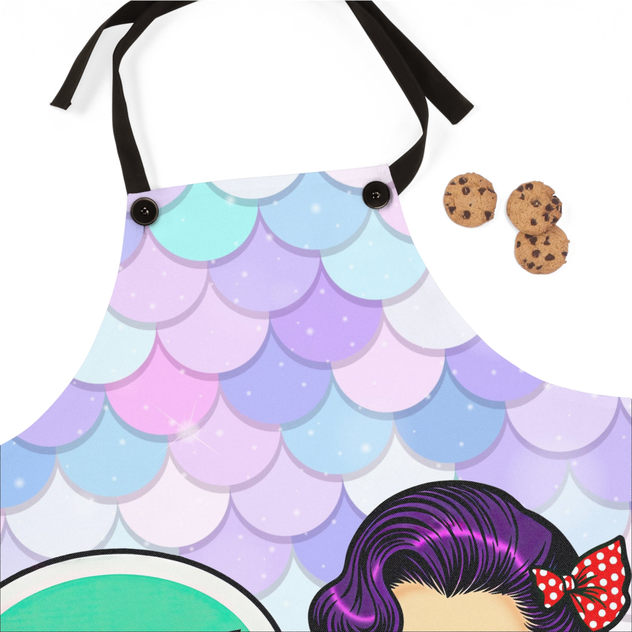 60s Comic Book “Wow” Pinup Cooking Apron 💥👩‍🍳