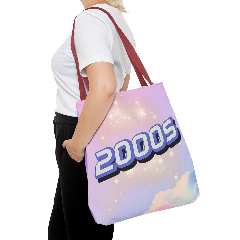 ✨💖 2000s Iridescent Shine Y2K Tote Bag 🌈👜