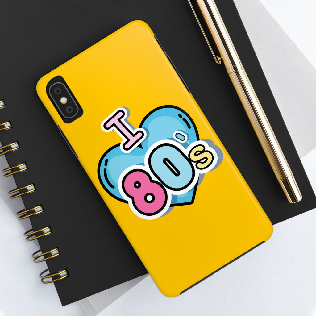 I Love the 80s Phone Case 🎹💖📱