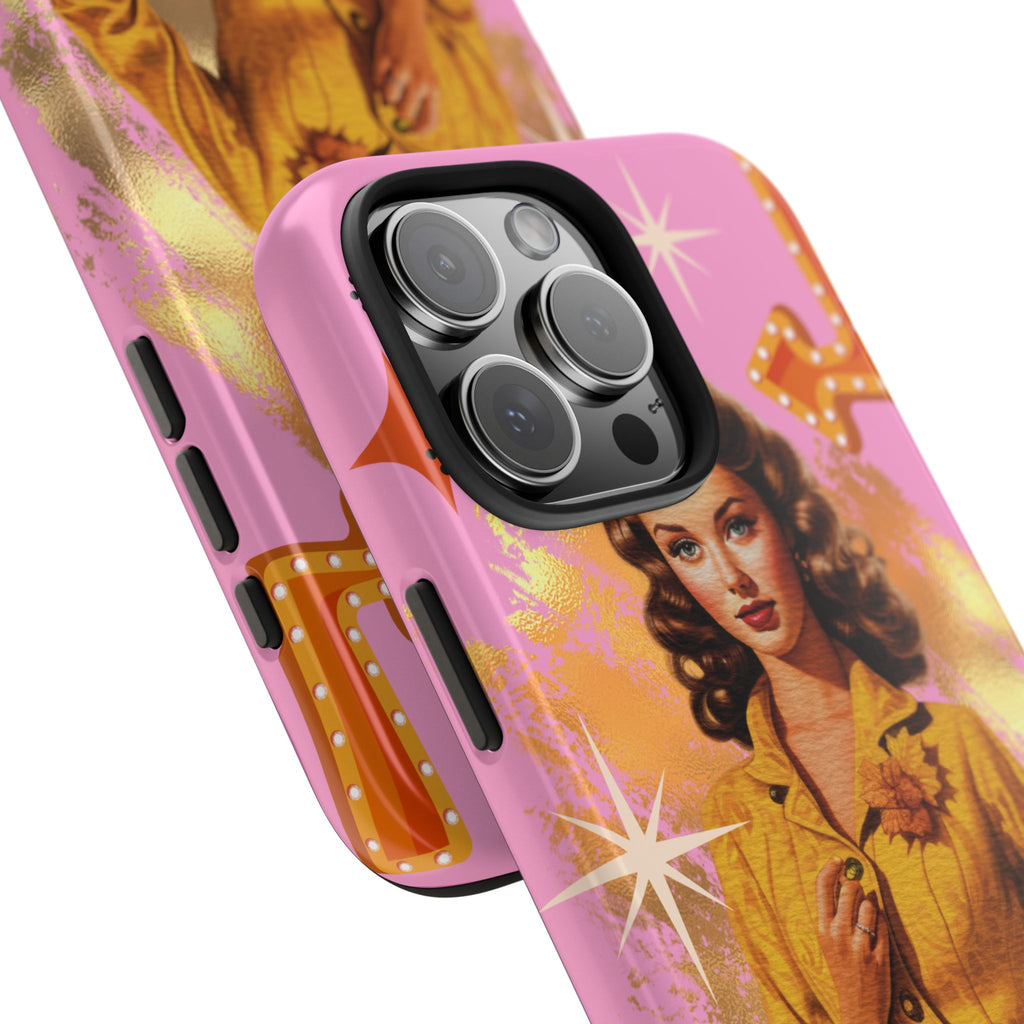 50s Pink Glam Retro Phone Case 💖📱