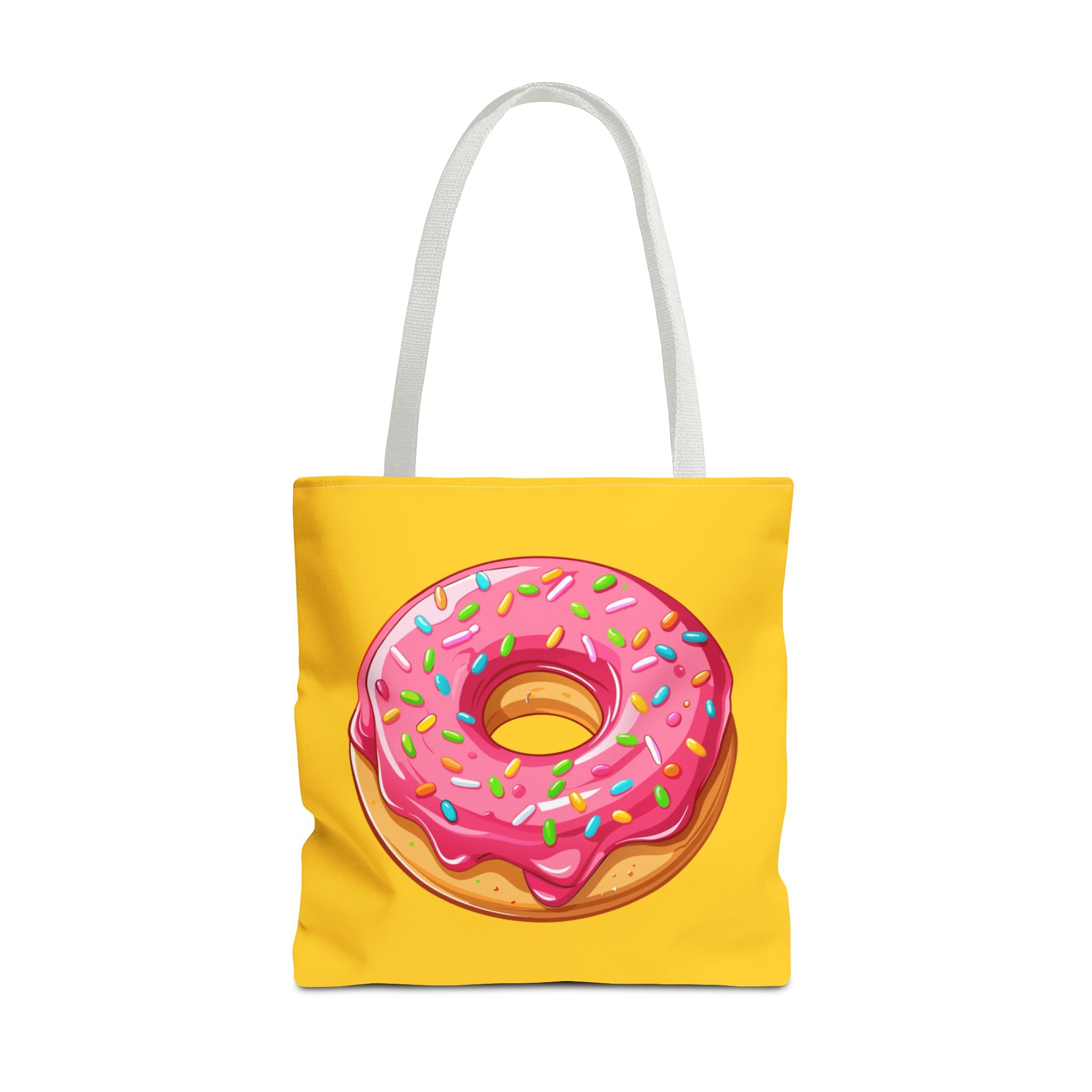 🍩 90s Donut Tote Bag – Bright Sprinkles 🍩