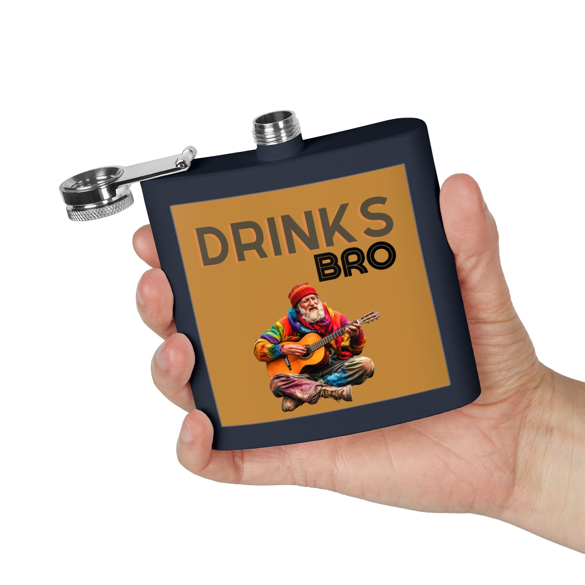 🍻 Drinks Bro Hippie Flask