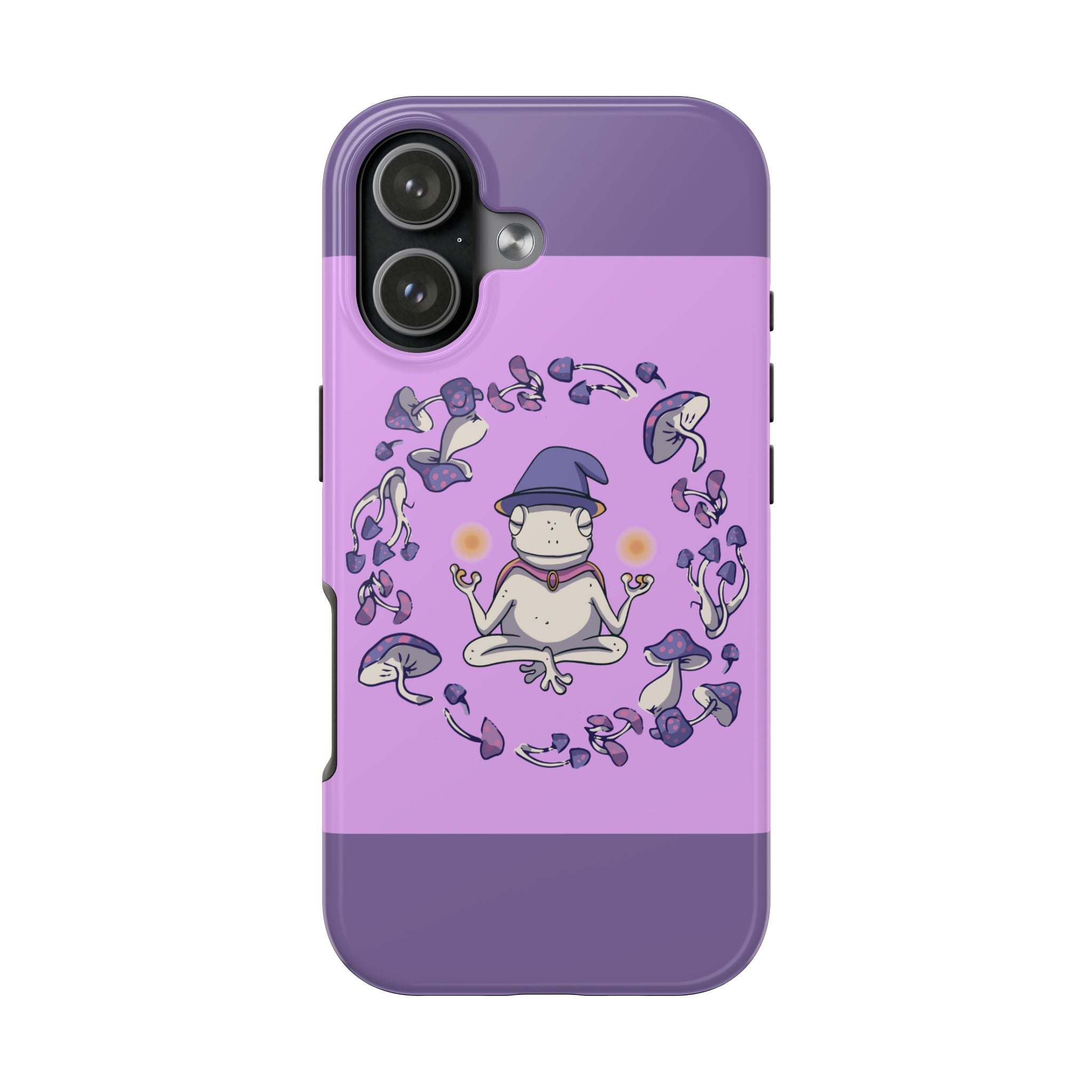 70s Mystical Mushroom Frog Phone Case 🍄🐸✨