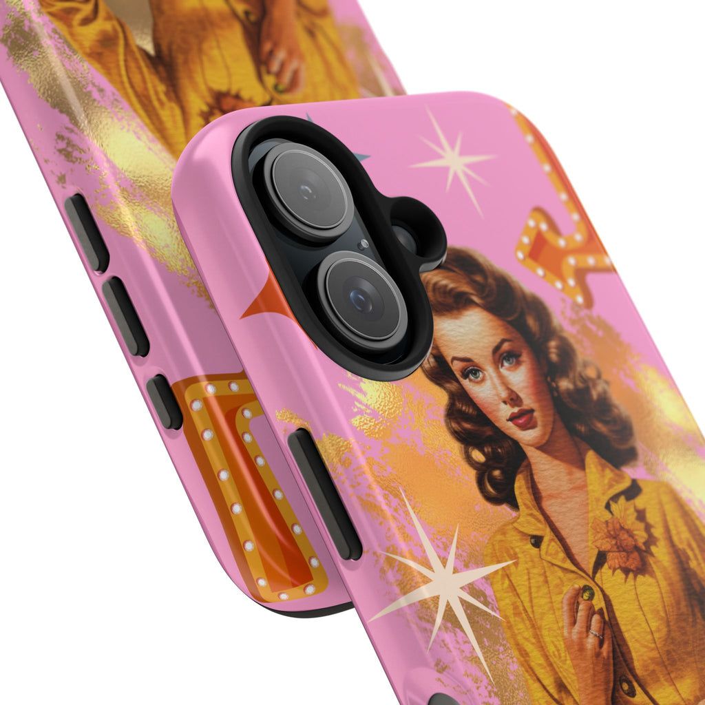 50s Pink Glam Retro Phone Case 💖📱