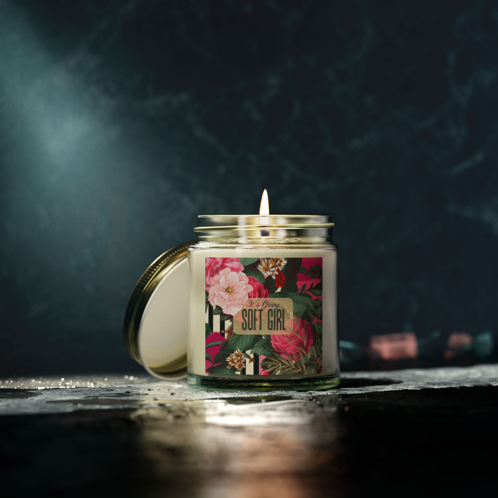 It’s Giving Soft Girl Era Candle 💖🕯️🌷