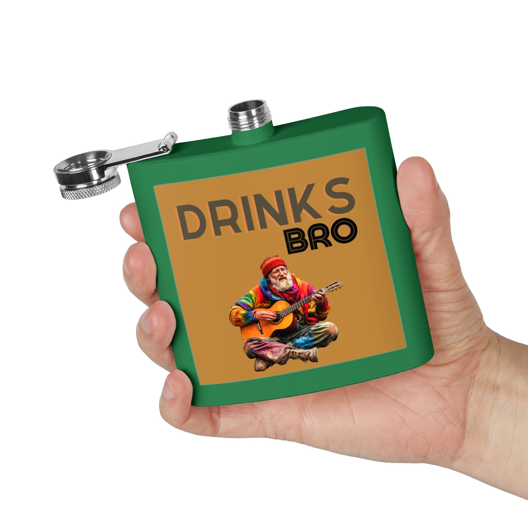 🍻 Drinks Bro Hippie Flask