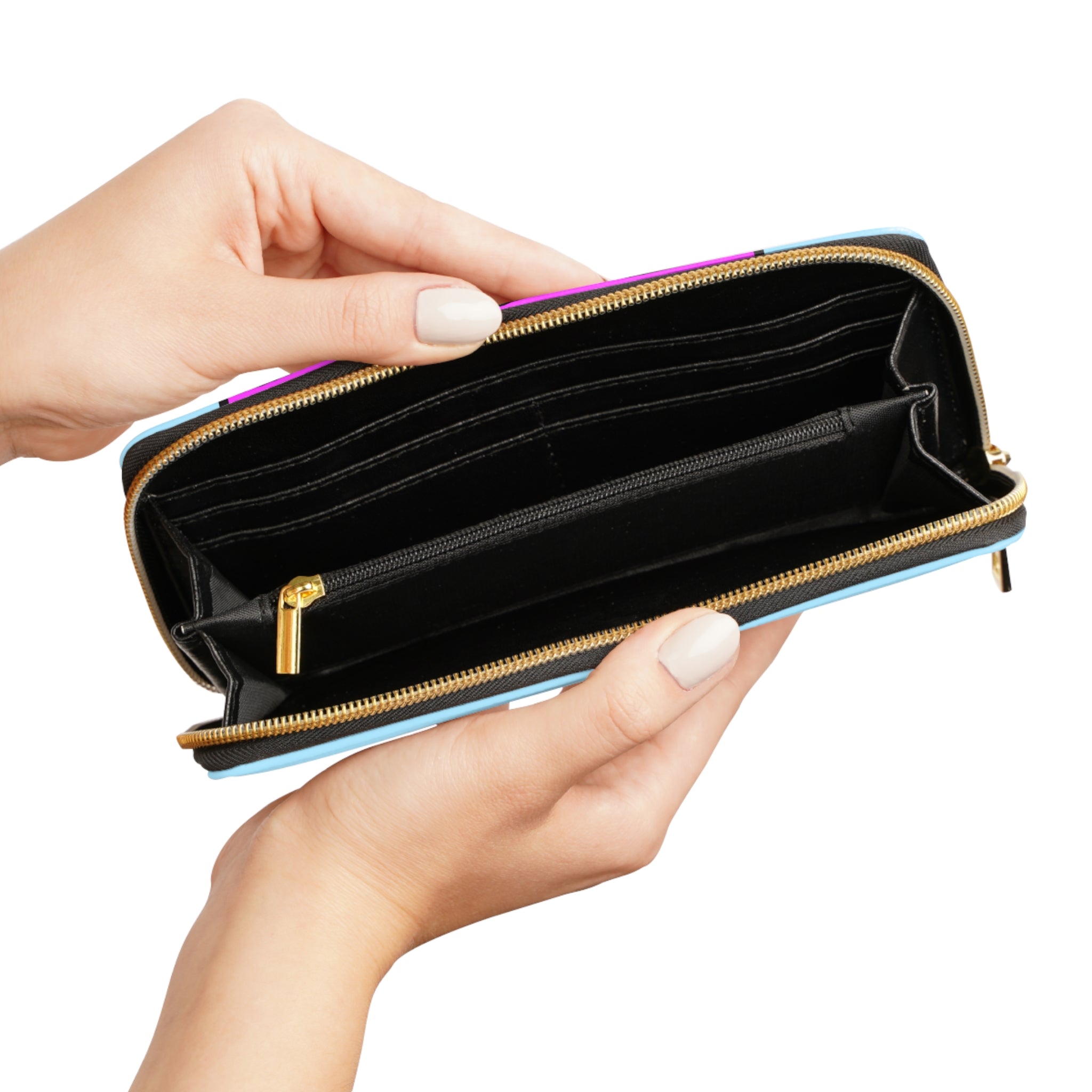 Retro Zipper Wallet - Old School Is Cool, Vintage Wallet, Gamer Accessory, 80s Style Purse, Unique Gift for Him or Her