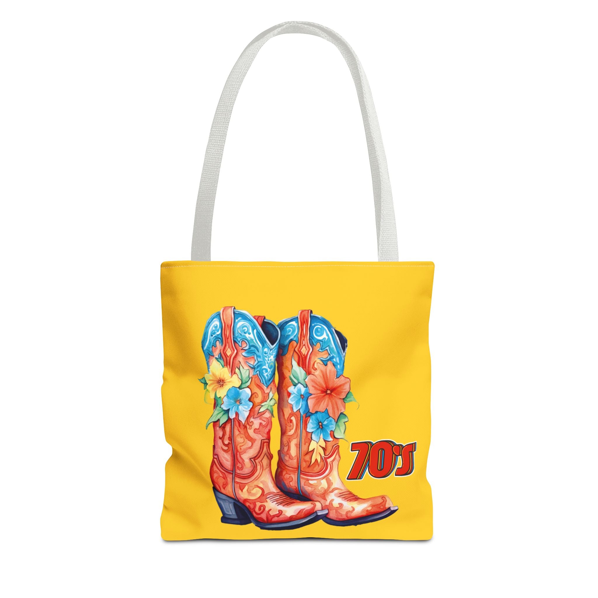 👢🌸 70s Boots Tote Bag 🌼✨