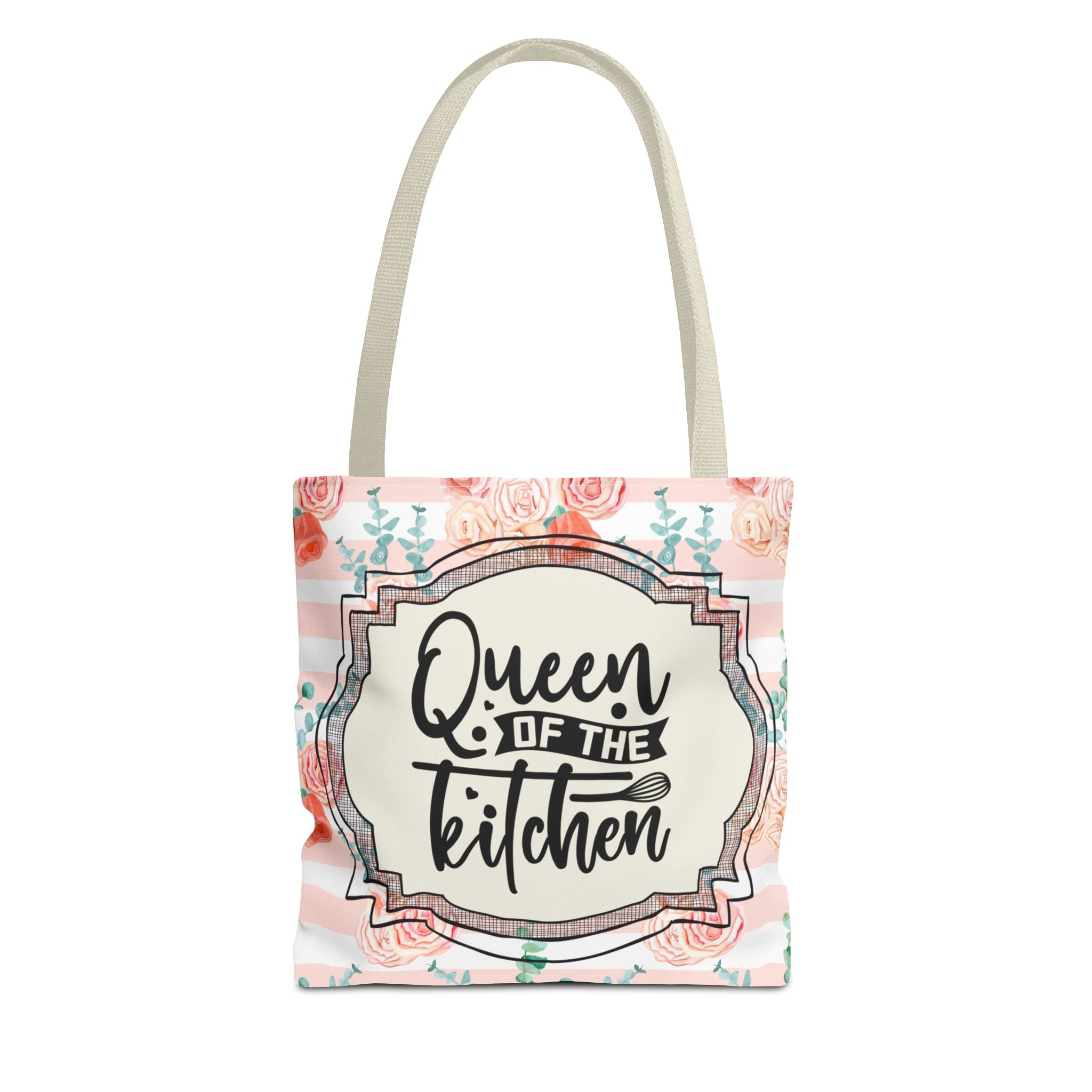 👑🍰 50s Queen of the Kitchen Tote Bag 💖🌸