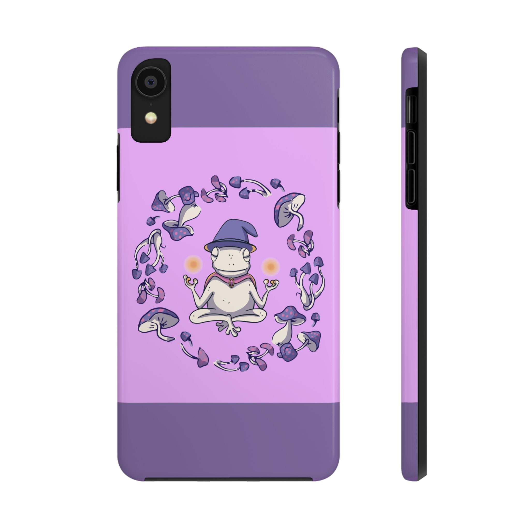 70s Mystical Mushroom Frog Phone Case 🍄🐸✨