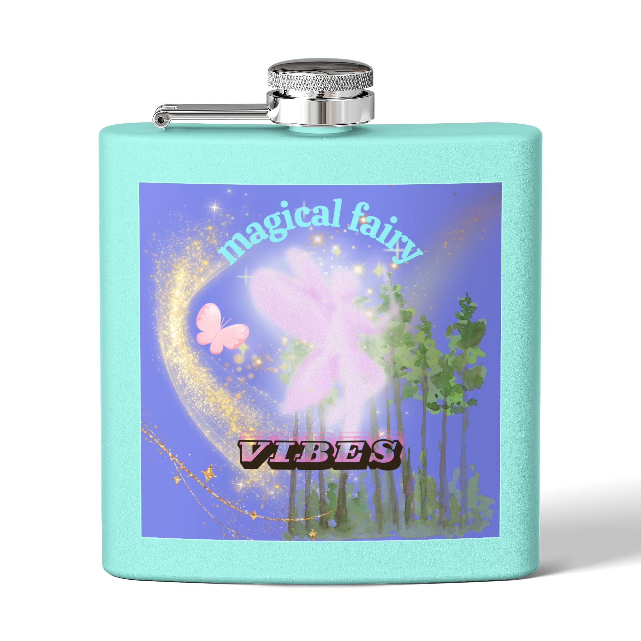 Magical Fairy Vibes Flask