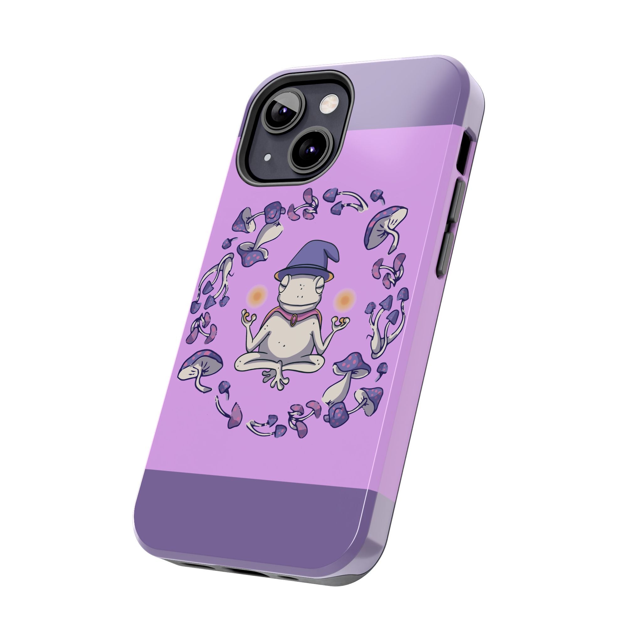 70s Mystical Mushroom Frog Phone Case 🍄🐸✨