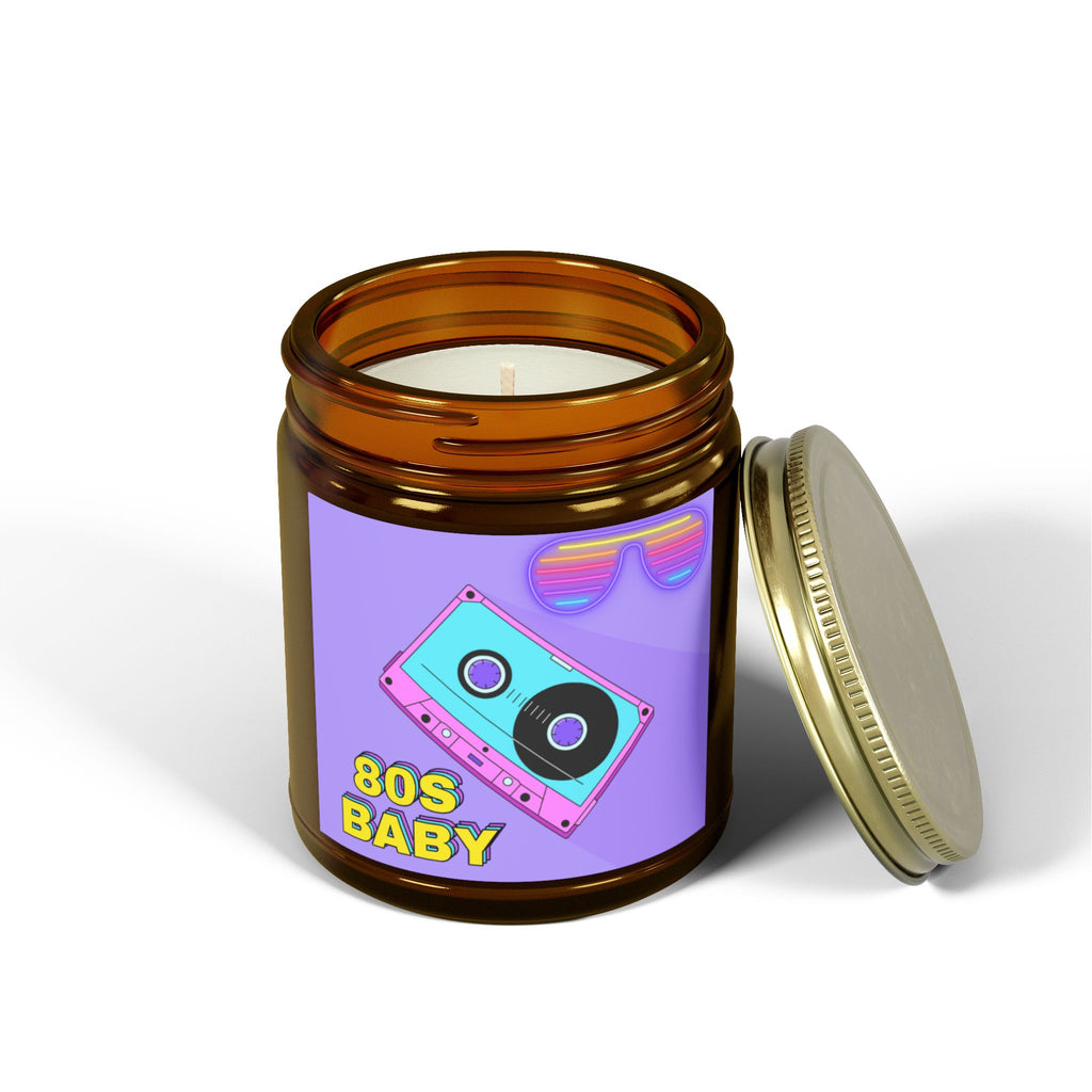 80s Baby Synthwave Mixtape Candle 💿🌈🔥