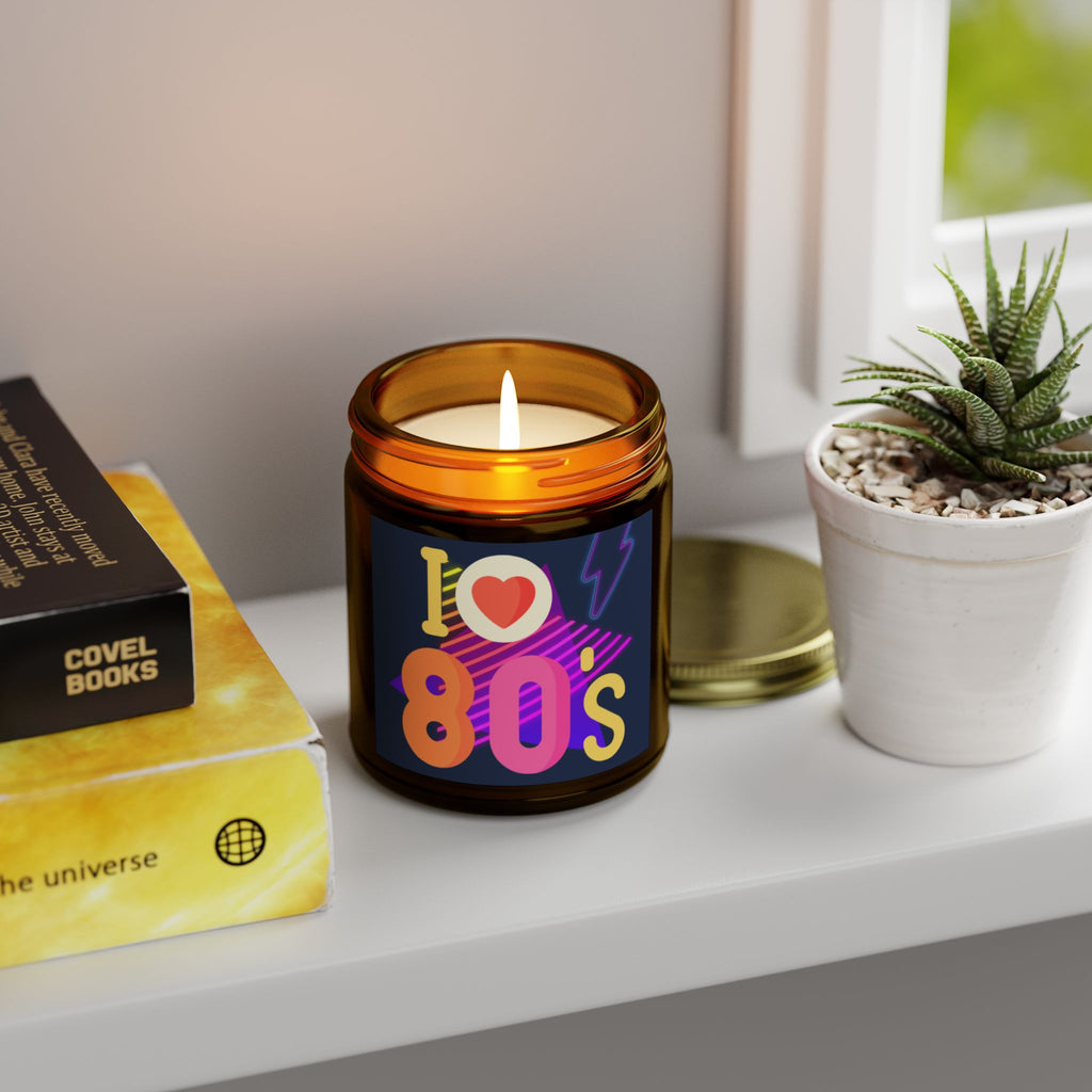 I ❤️ the 80s Candle 🎸🕶️💖