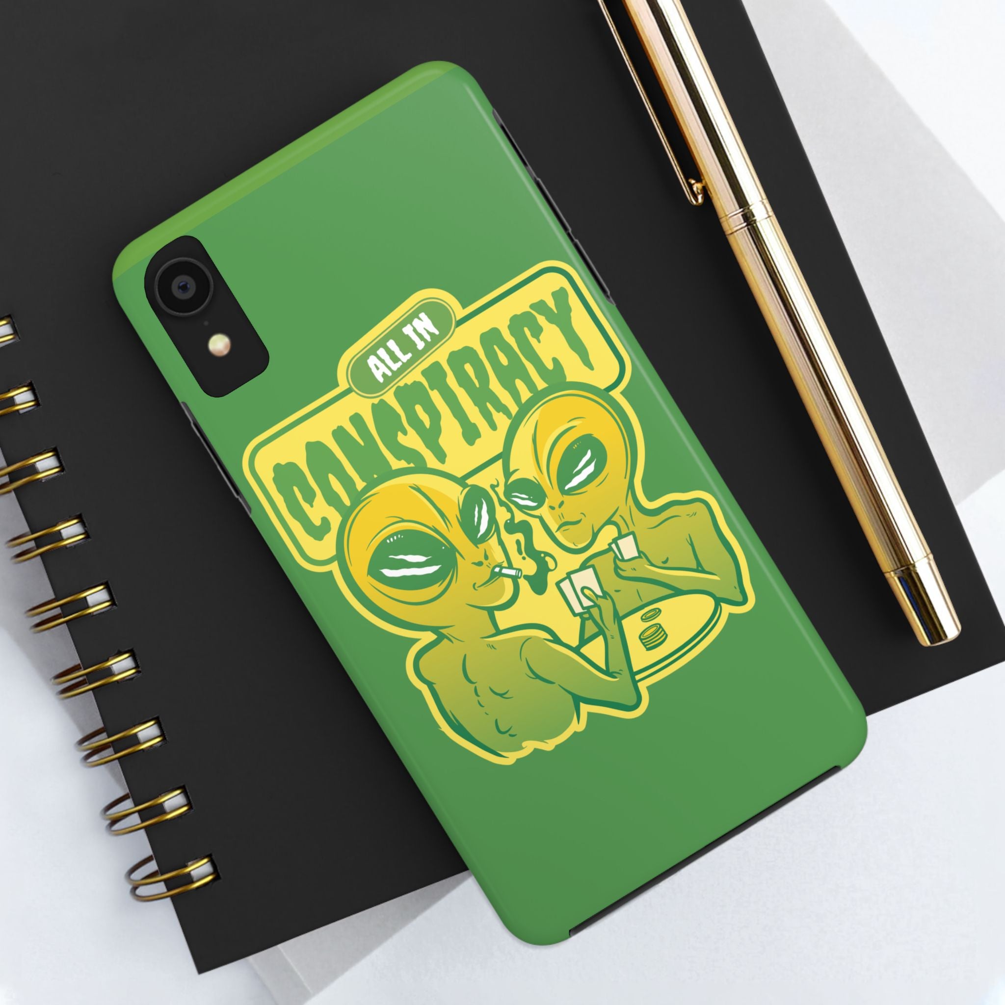 90s All-In Conspiracy Phone Case 📼🌀