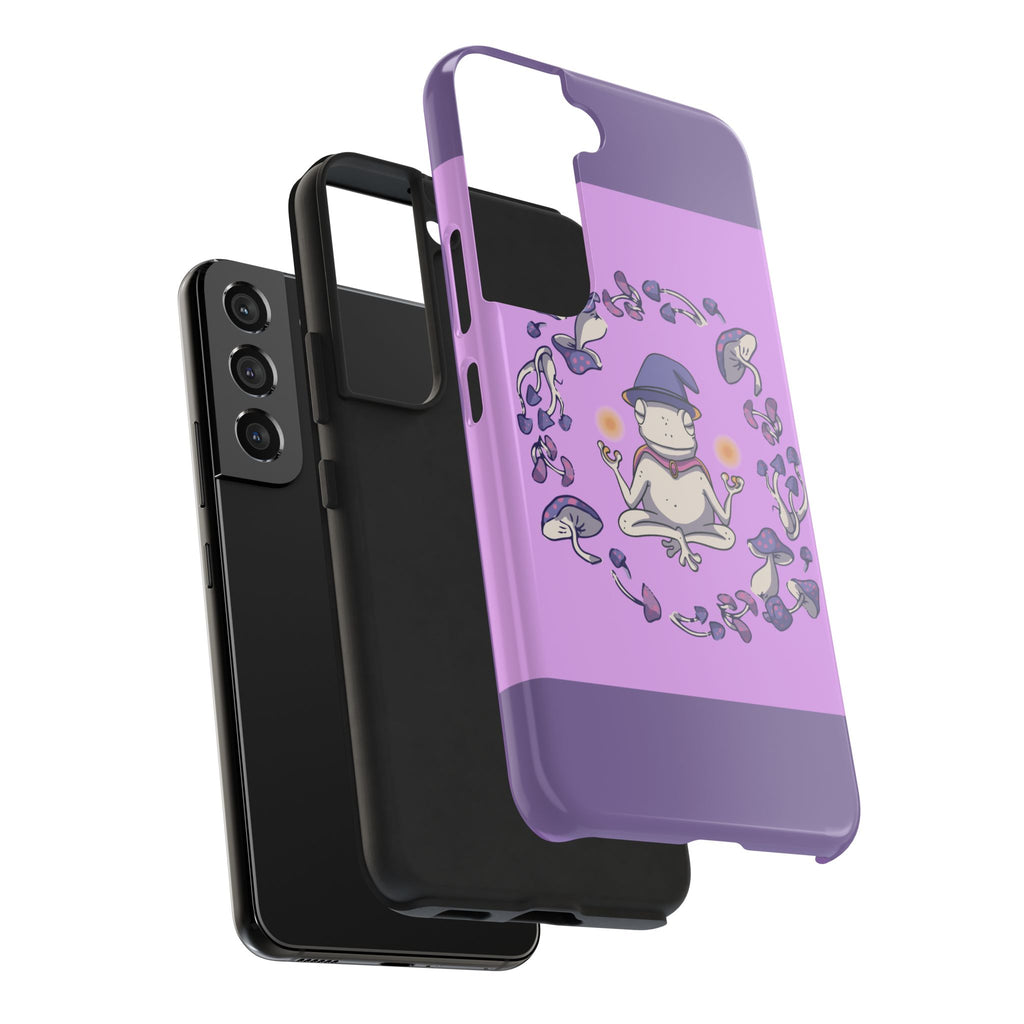 70s Mystical Mushroom Frog Phone Case 🍄🐸✨