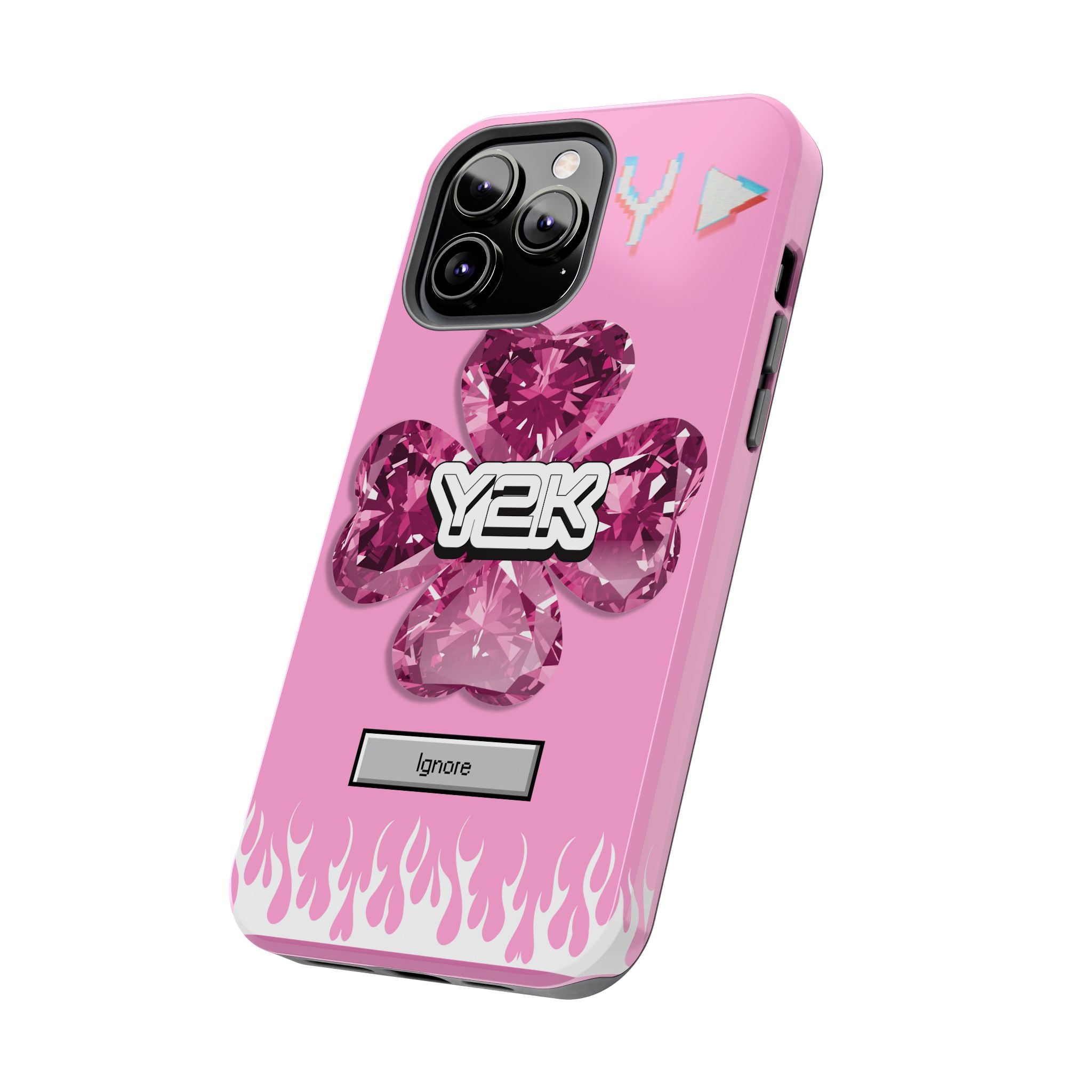 Y2K Play Ignore Sweet Pink Phone Case 💗📱