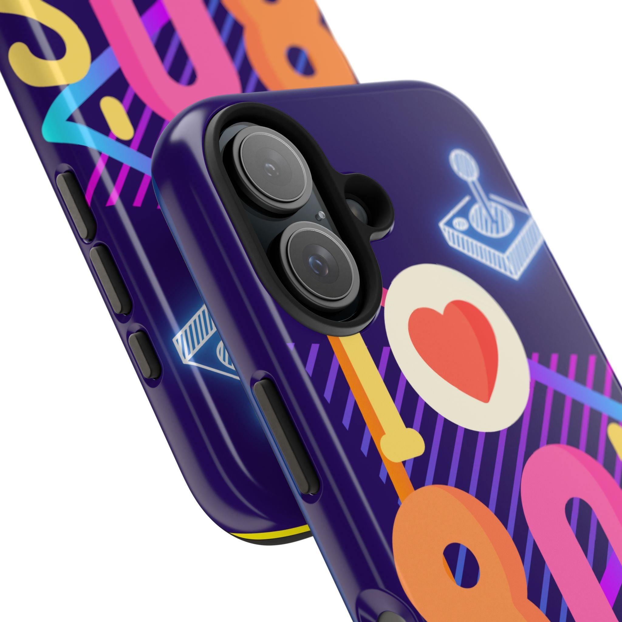 I Heart the 80s Synth Phone Case 🎹💖📱