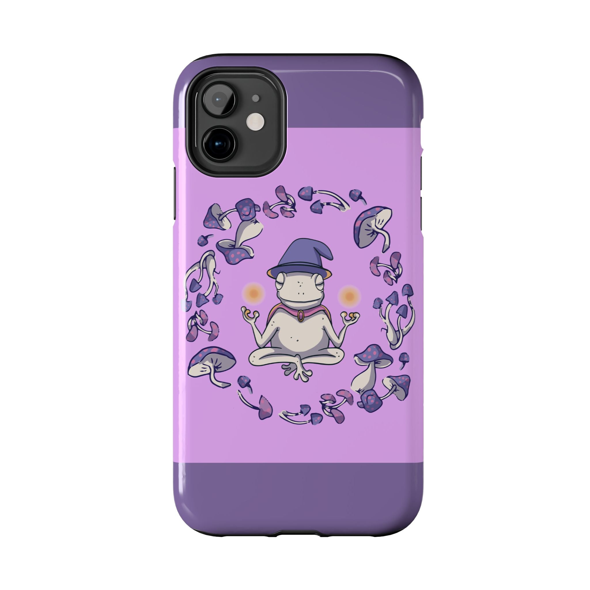 70s Mystical Mushroom Frog Phone Case 🍄🐸✨