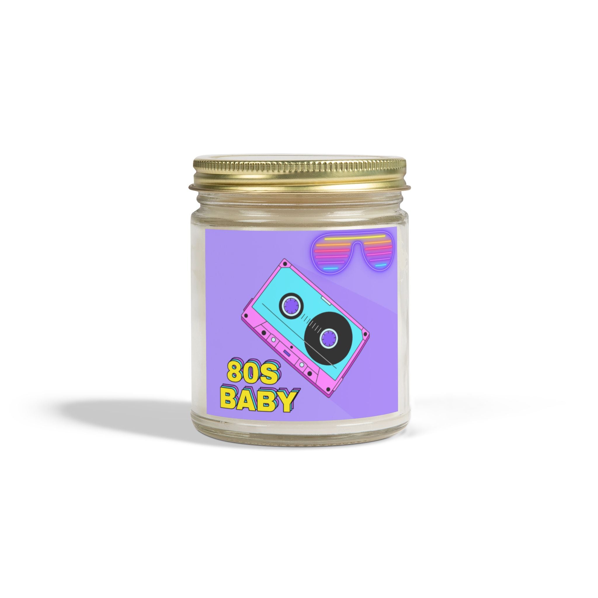 80s Baby Synthwave Mixtape Candle 💿🌈🔥