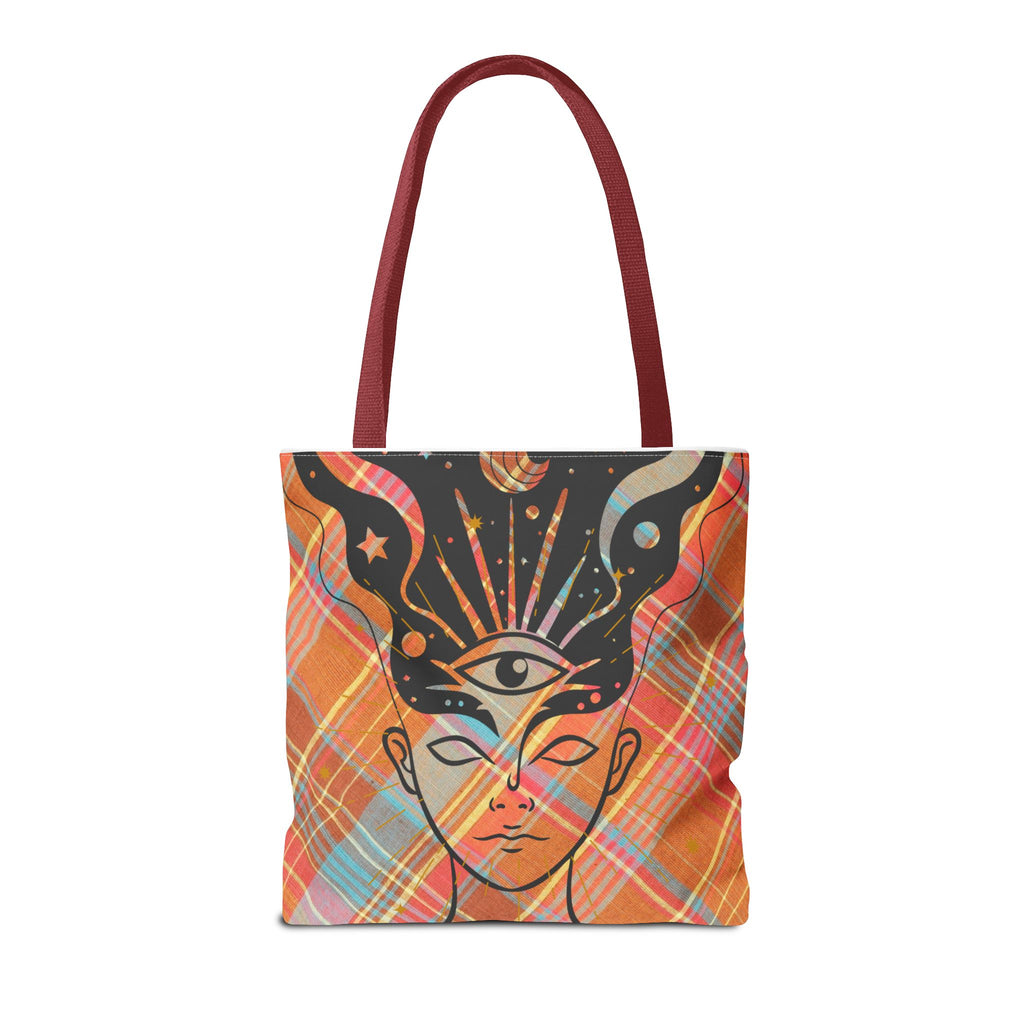 👁️🌼 70s Third Eye Mystical Tote Bag ✨👜