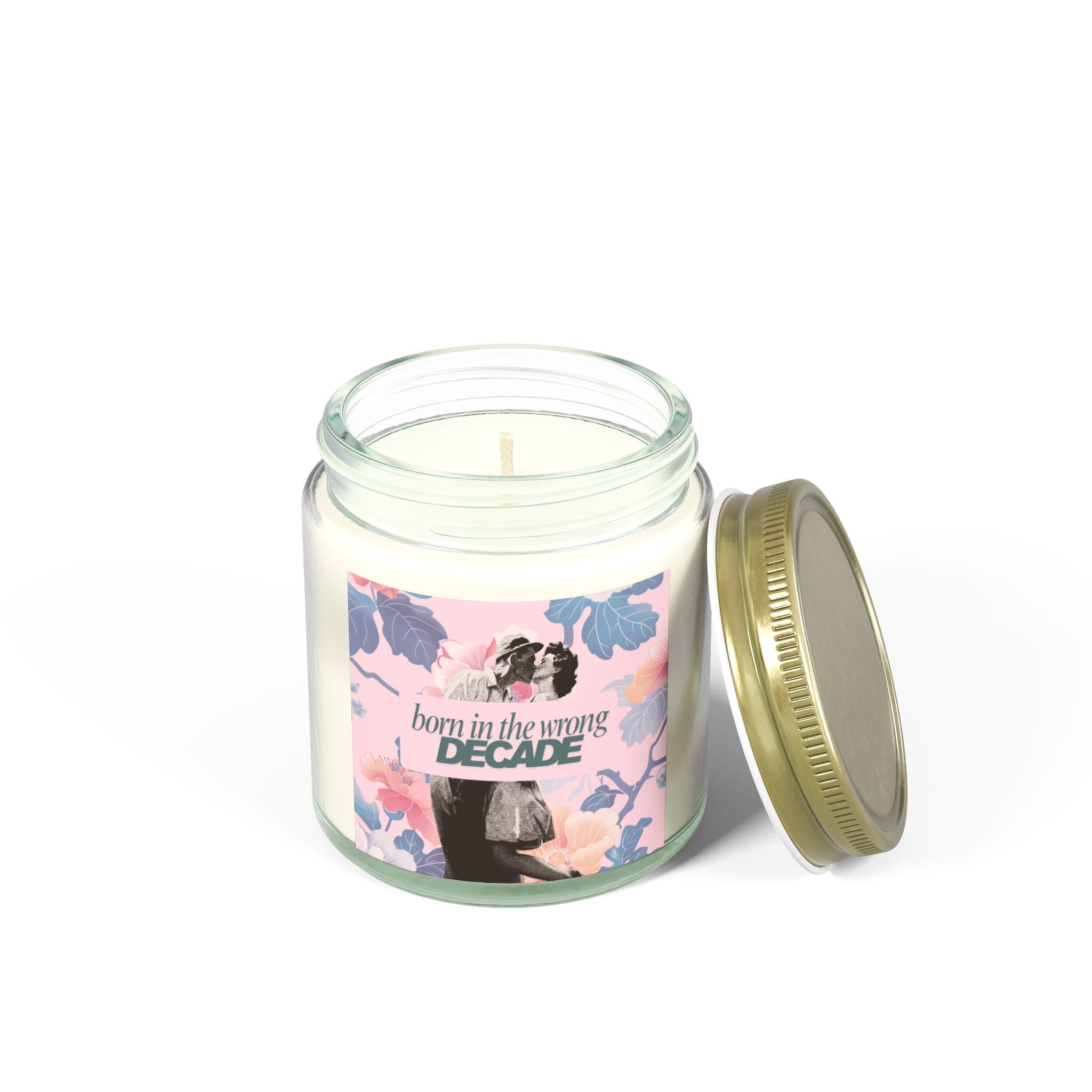Vintage Romance – Born in the Wrong Decade Candle 💌🌹🕯️