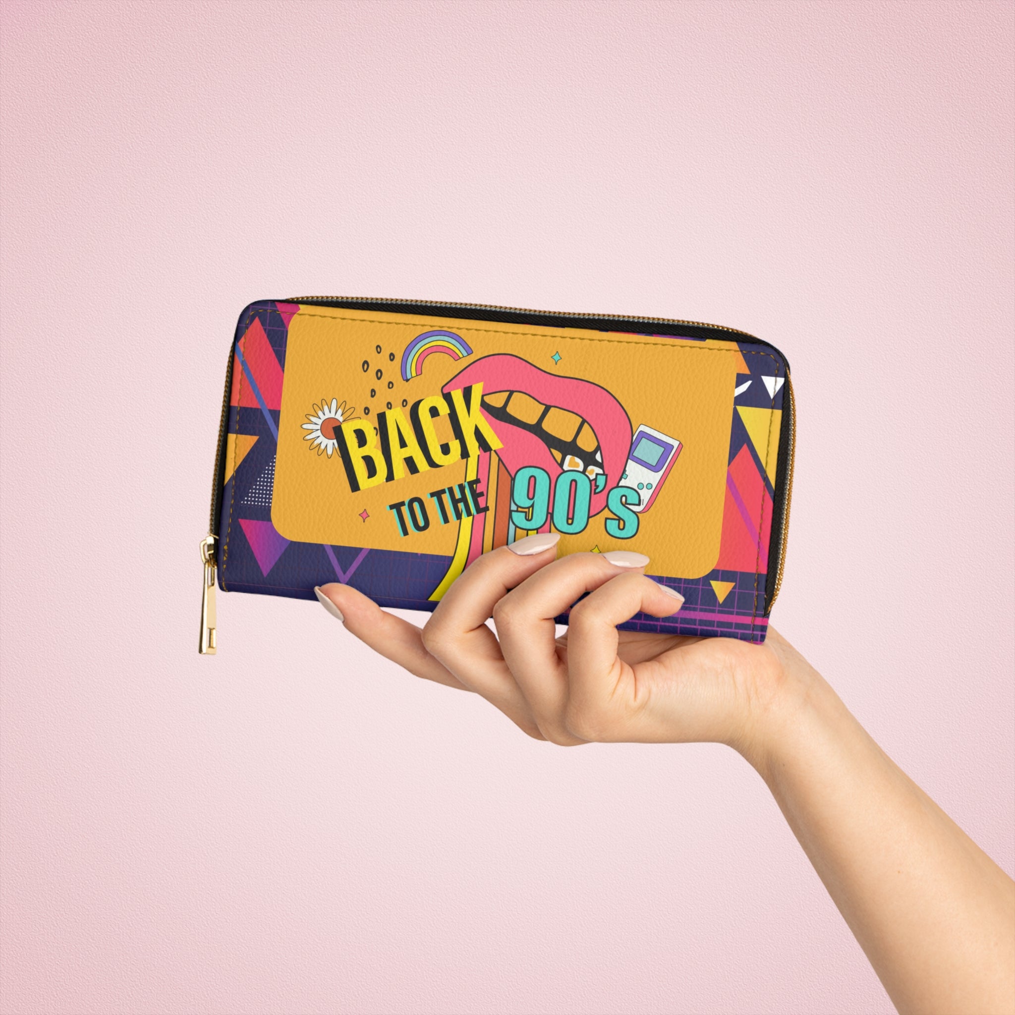 Back to the 90s Wallet 🎧🟣✨