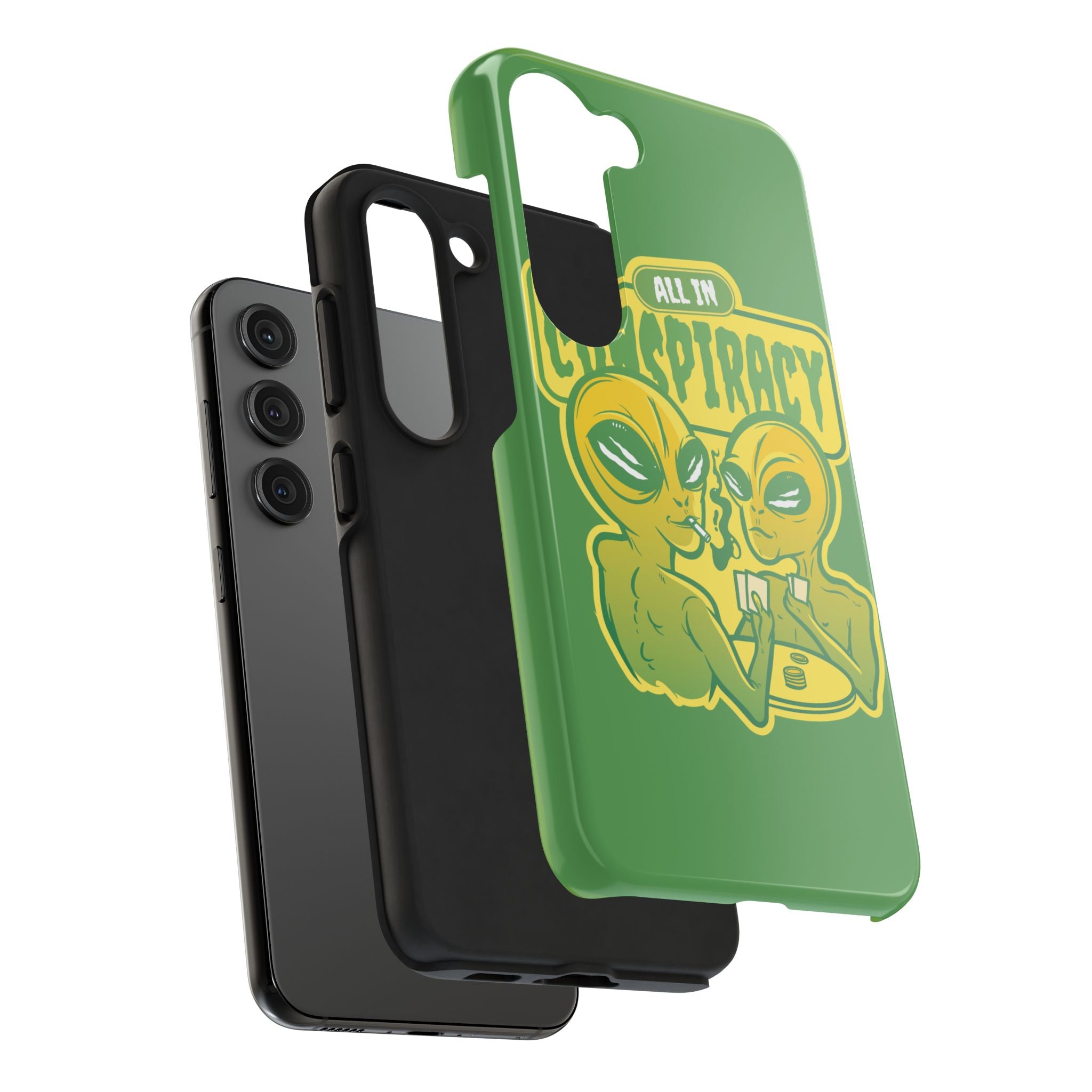 90s All-In Conspiracy Phone Case 📼🌀