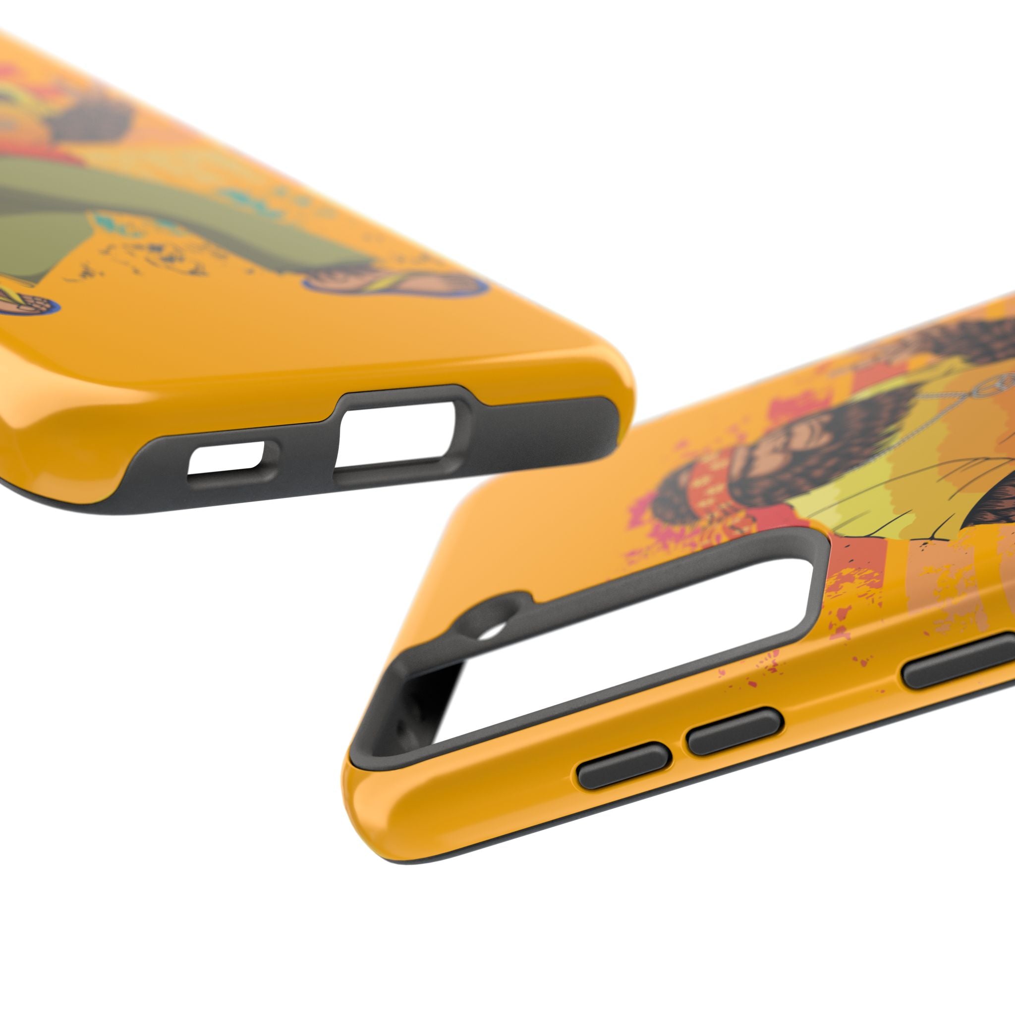 70s Bigfoot Mushroom Hunting Peace Phone Case 🍄✌️