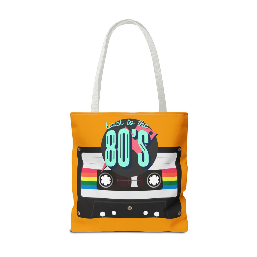 🎵 Back to the 80s Mixtape Retro Tote Bag