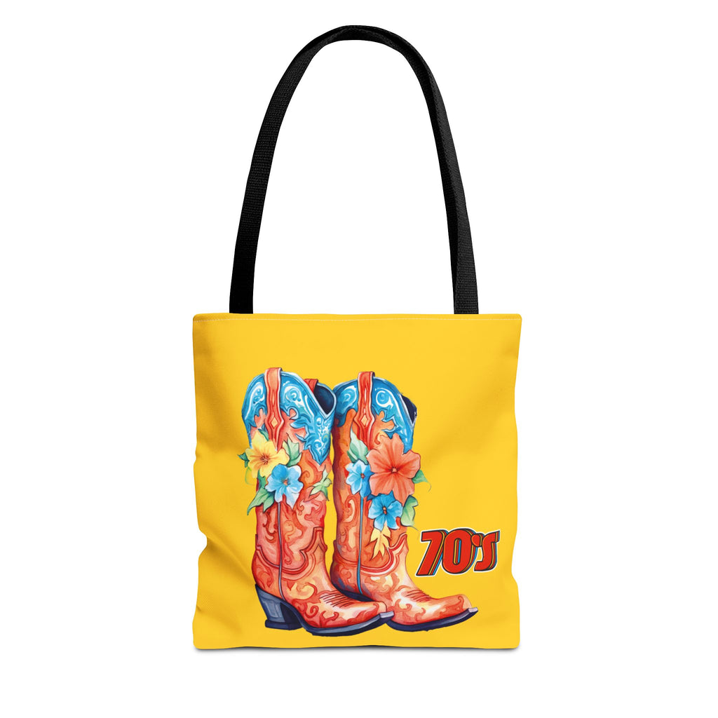 👢🌸 70s Boots Tote Bag 🌼✨