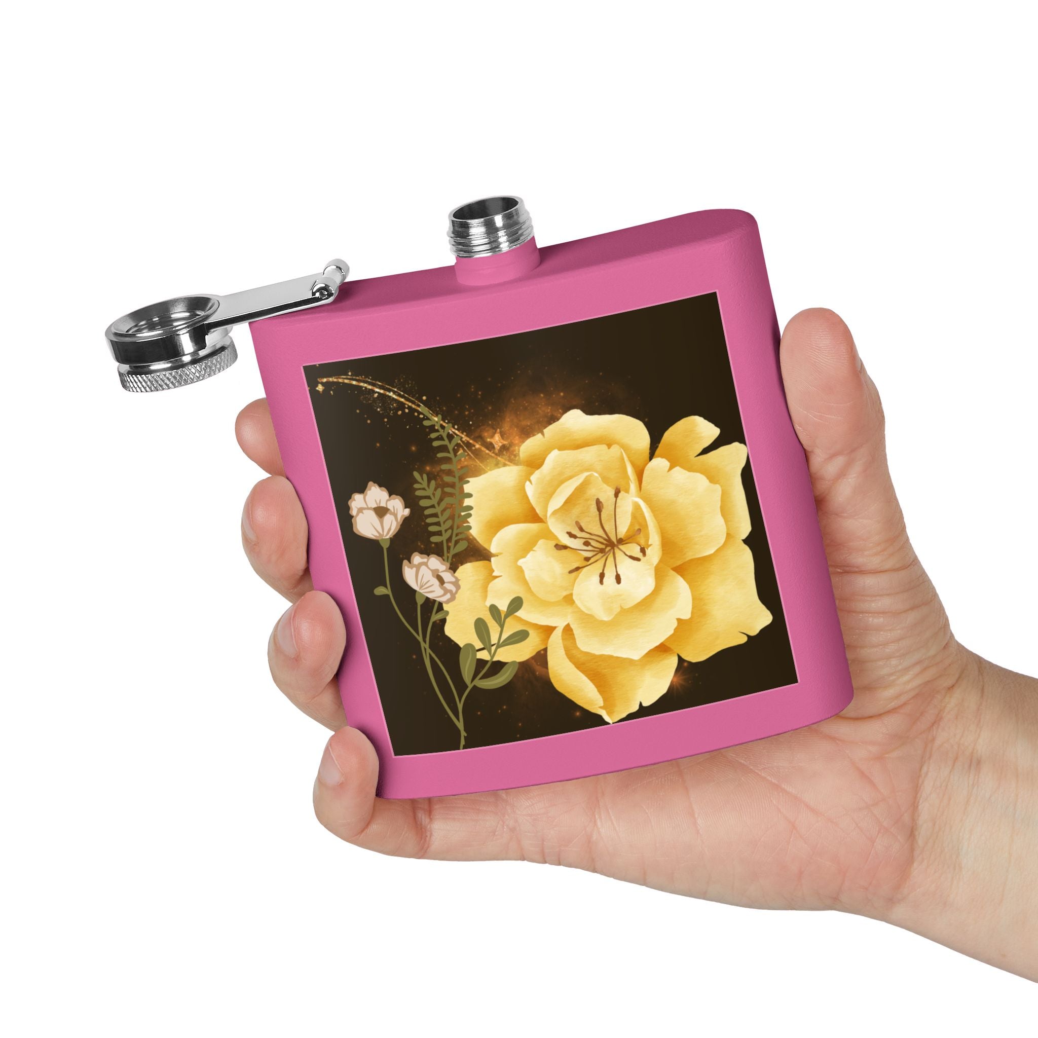 Magic Vintage Floral Flask