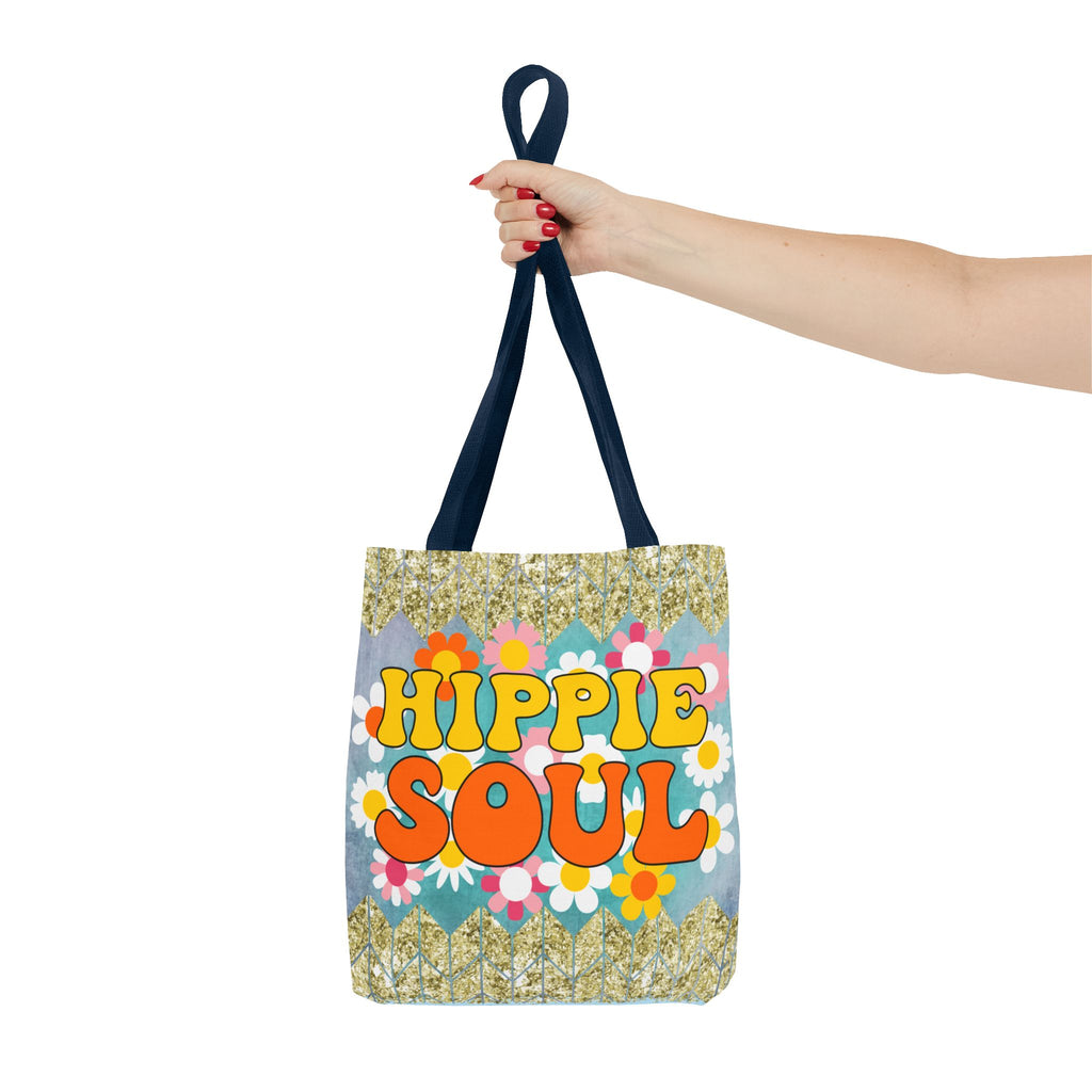 🌈 70s Hippie Soul Van Retro Tote Bag