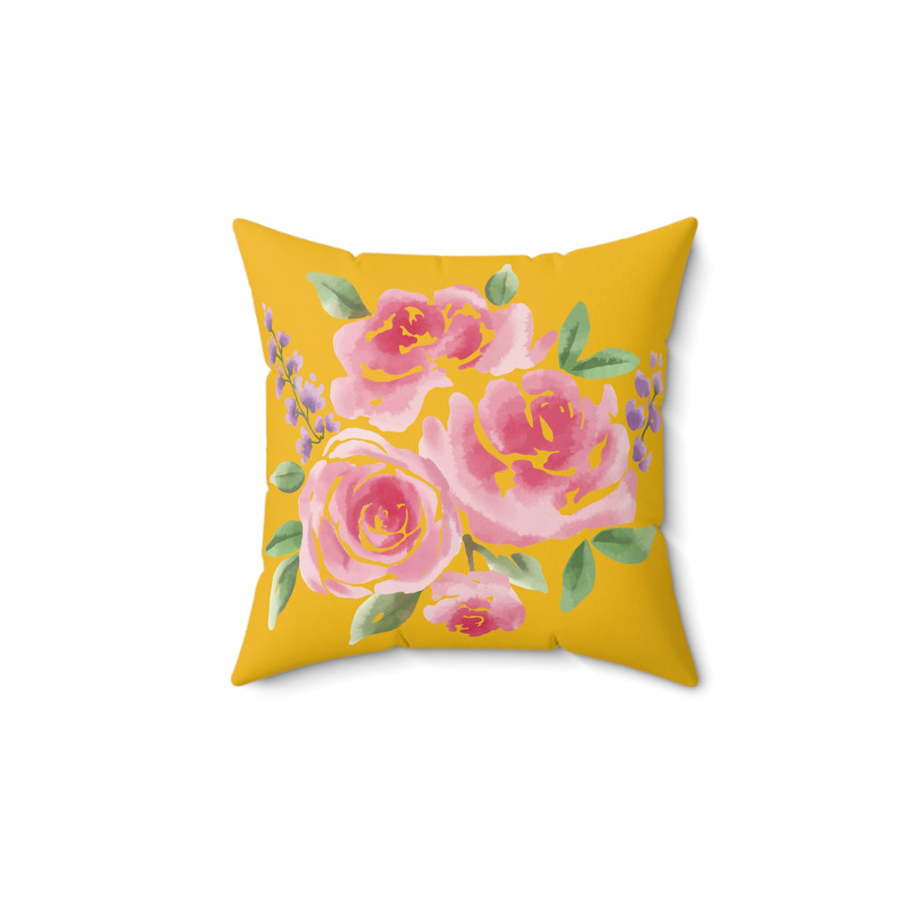 Vintage 50s/60s Floral Pillow