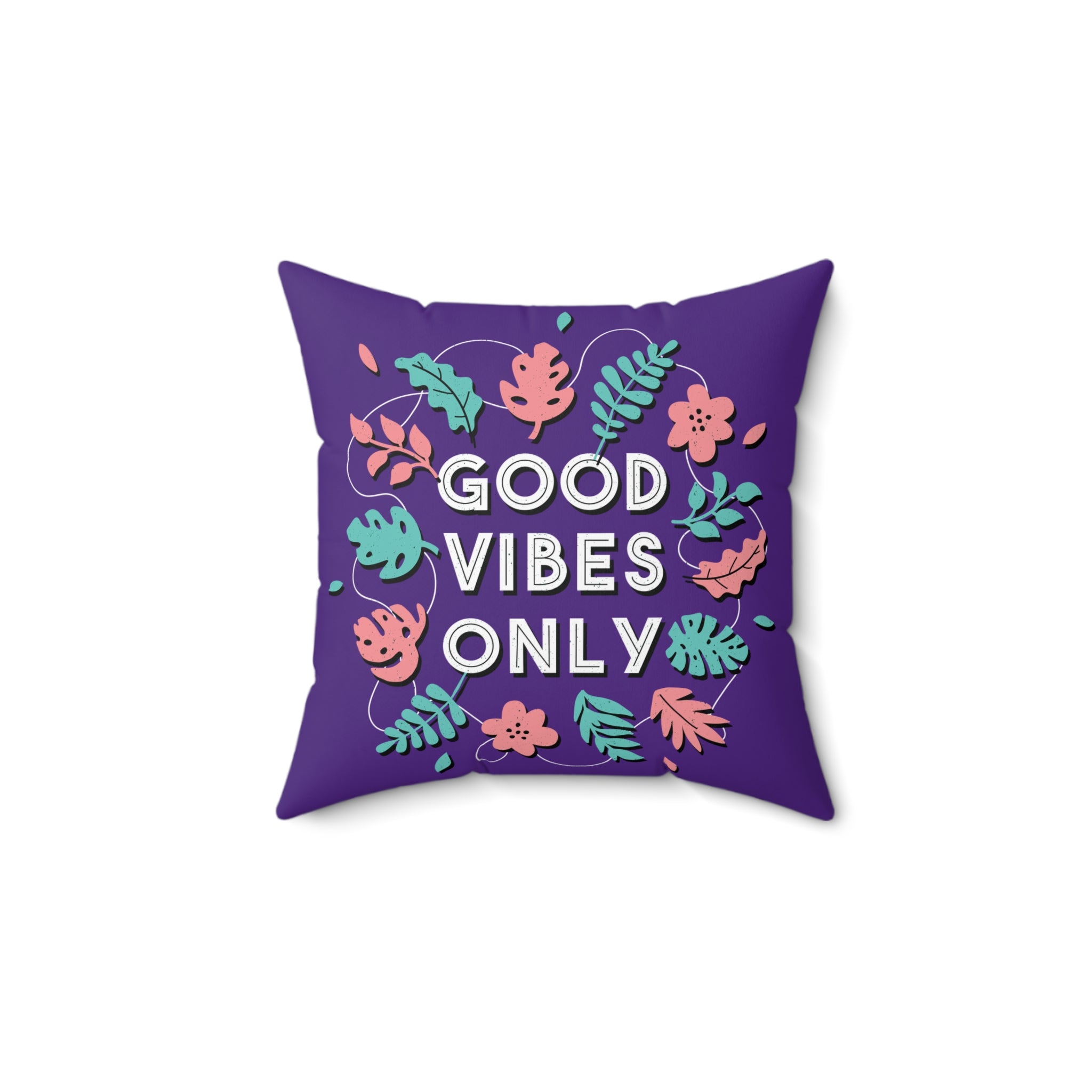 Good Vibes Only 60s Mood Pillow