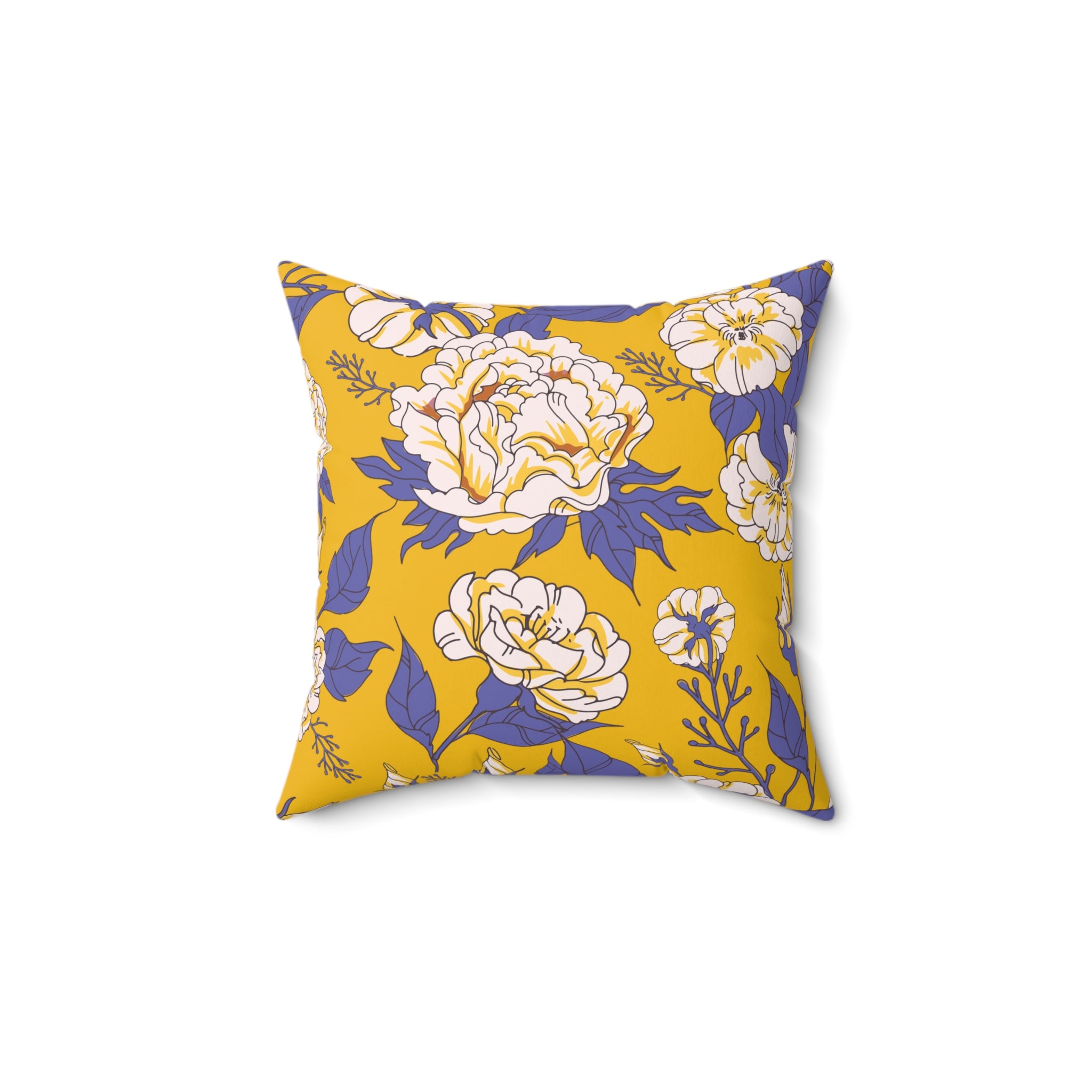 Vintage Golden Age Floral 50s/60s Pillow