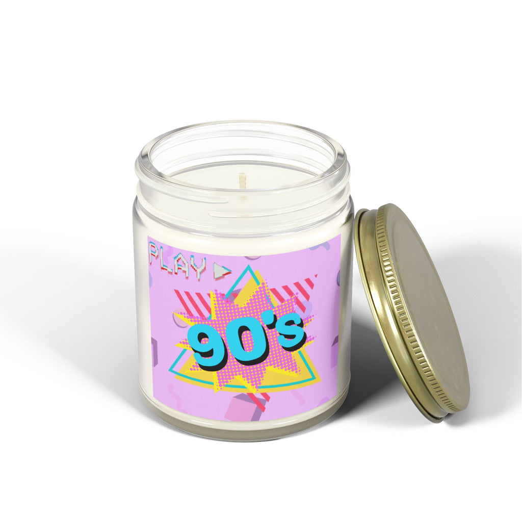 90s Play Button Candle 📼🕯️