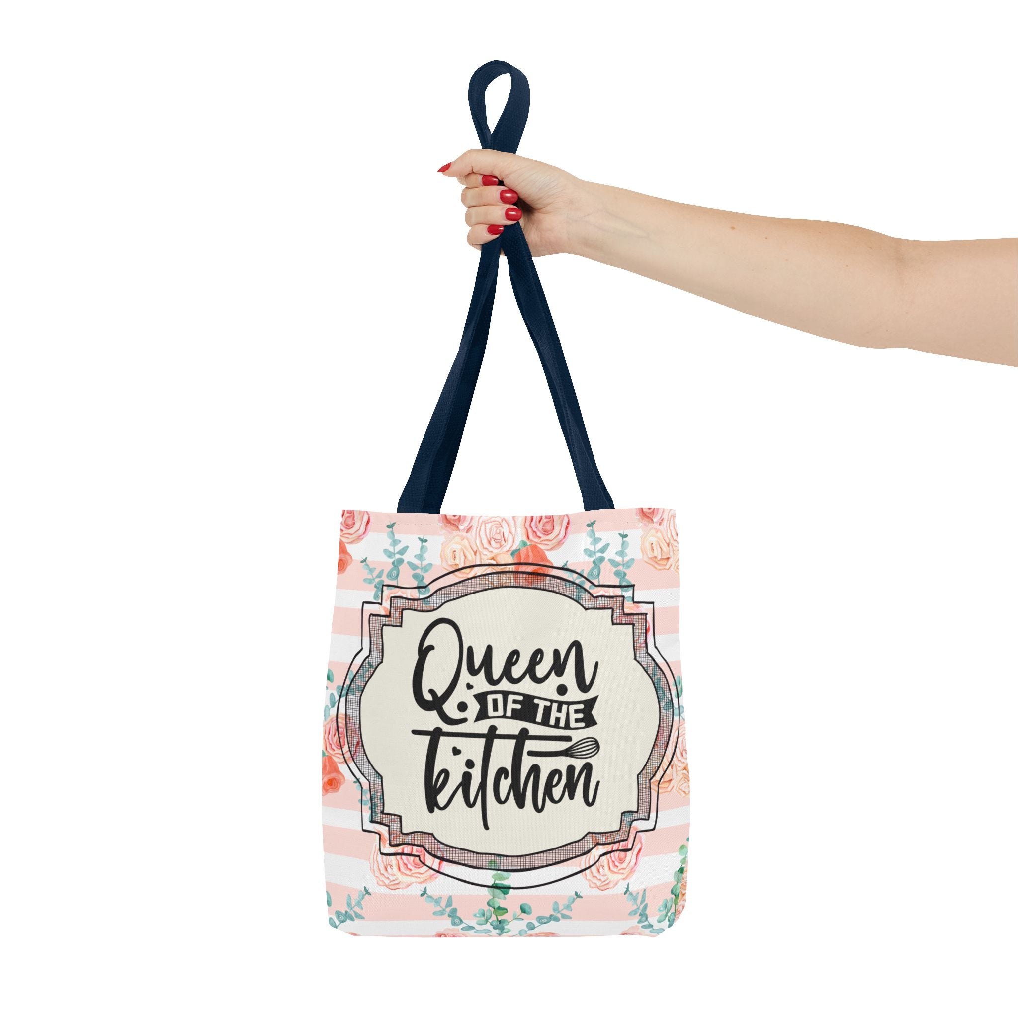 👑🍰 50s Queen of the Kitchen Tote Bag 💖🌸