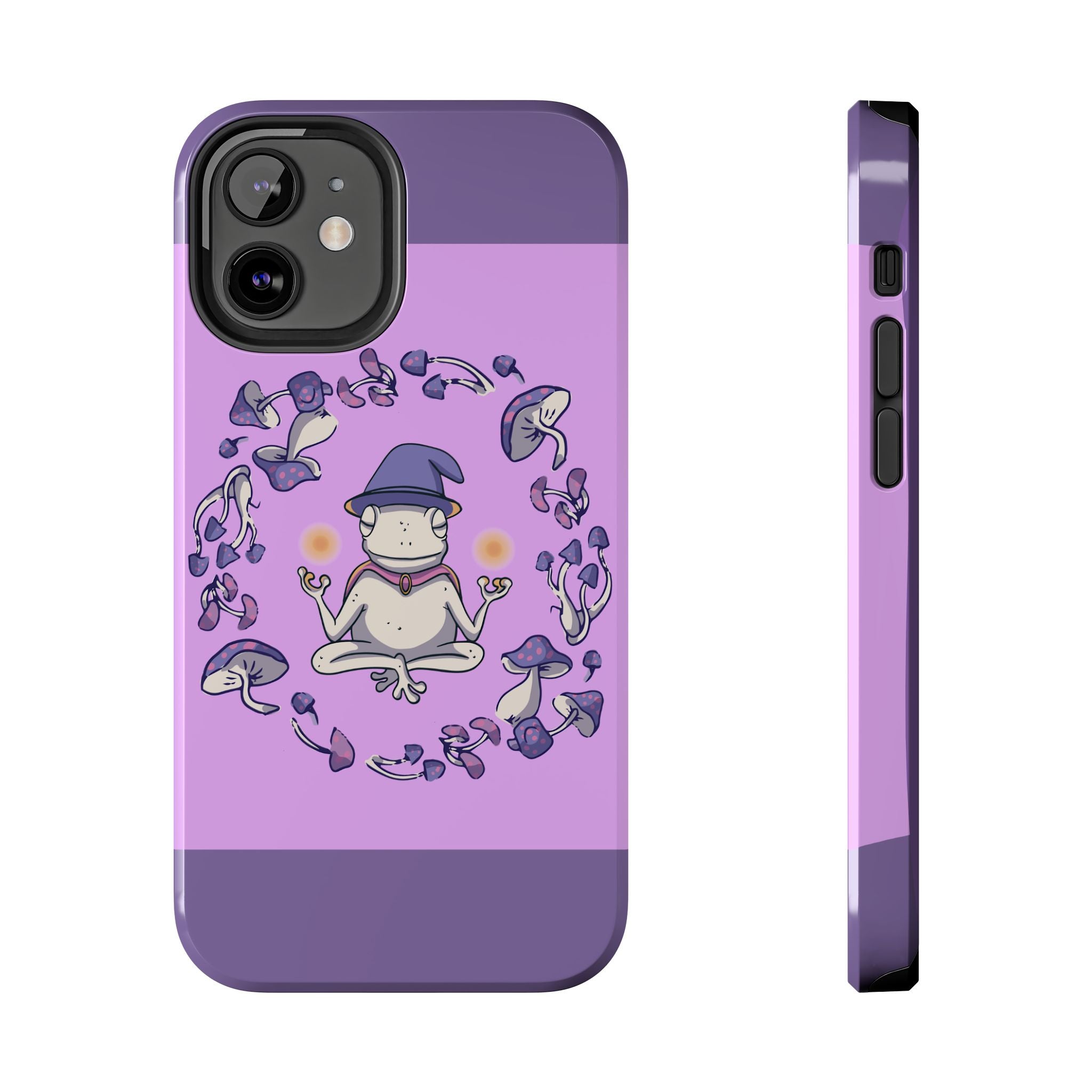 70s Mystical Mushroom Frog Phone Case 🍄🐸✨