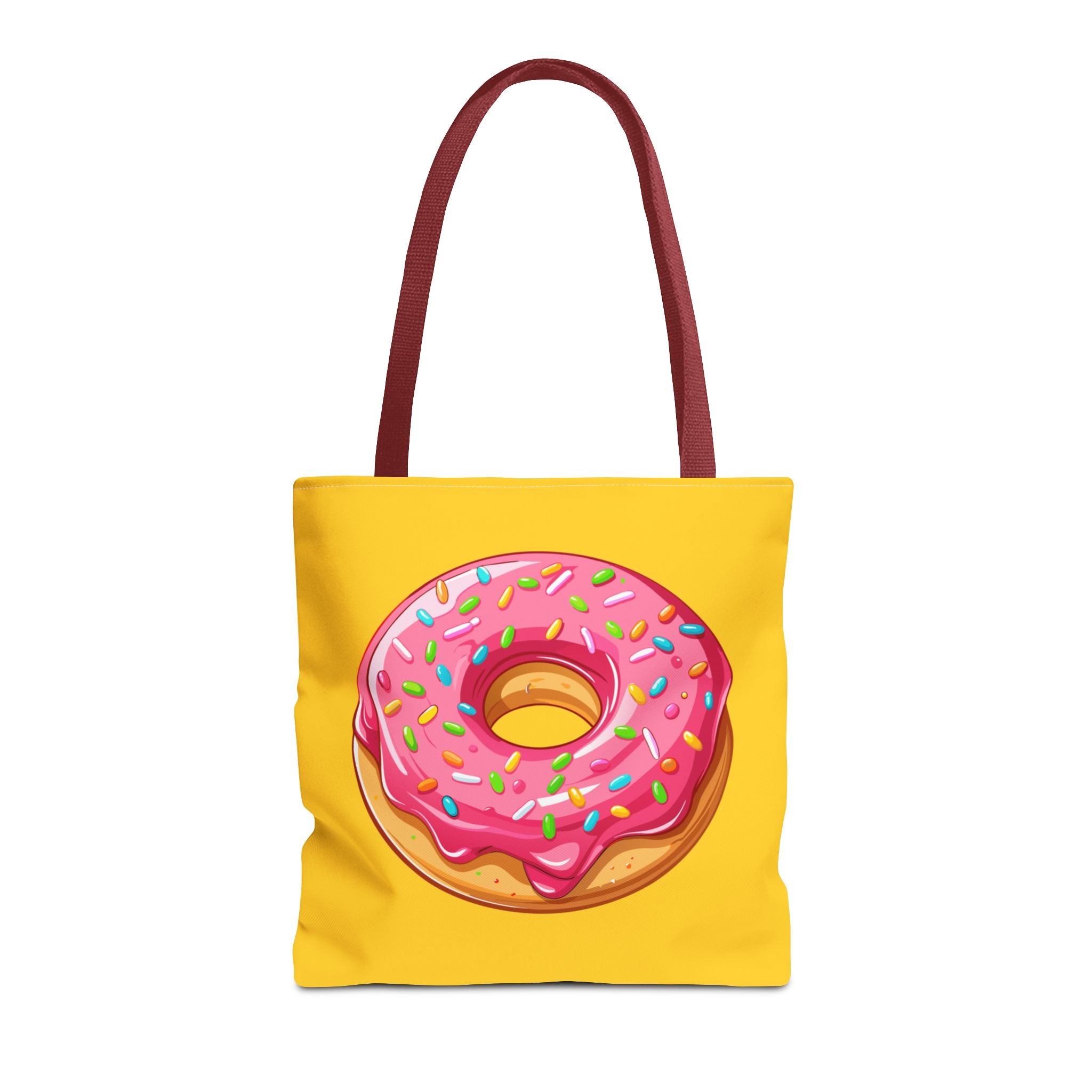 🍩 90s Donut Tote Bag – Bright Sprinkles 🍩