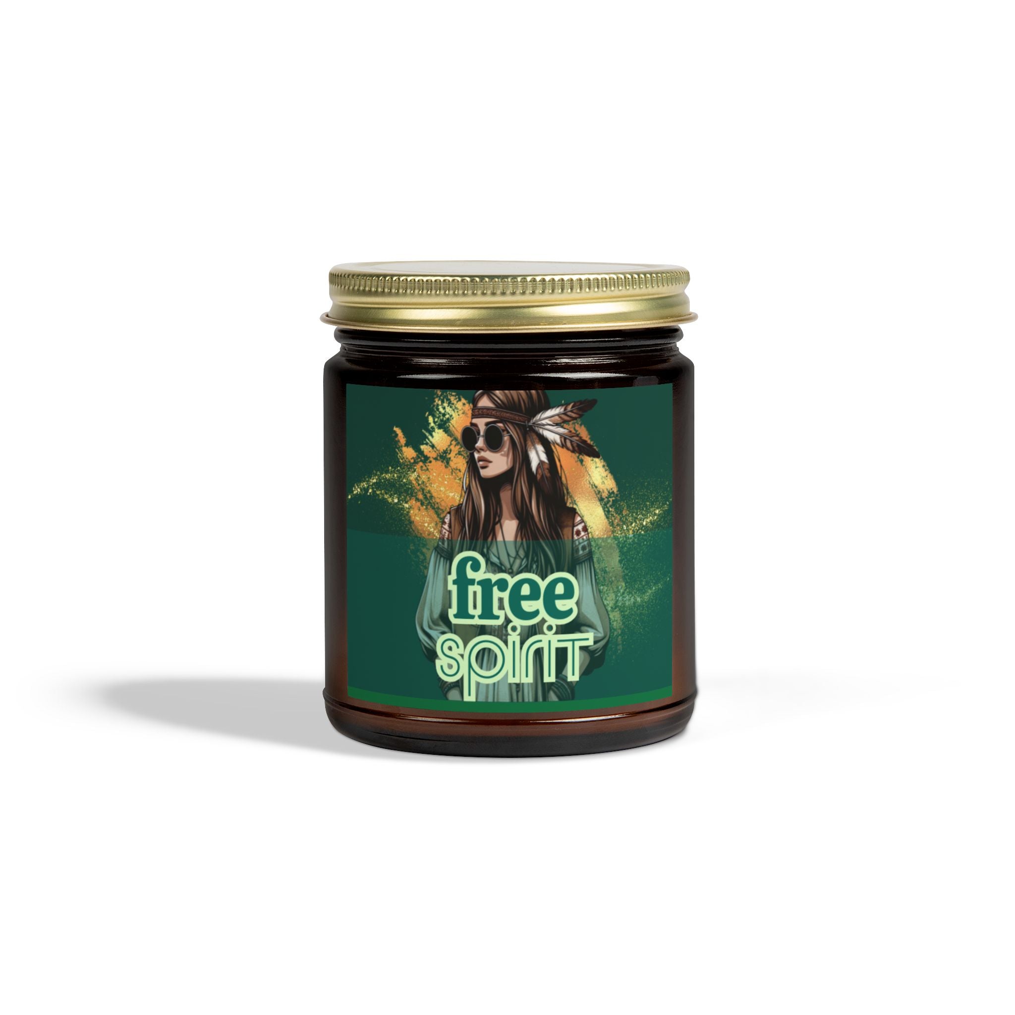 🌼 Free Spirit Hippie Girl Candle