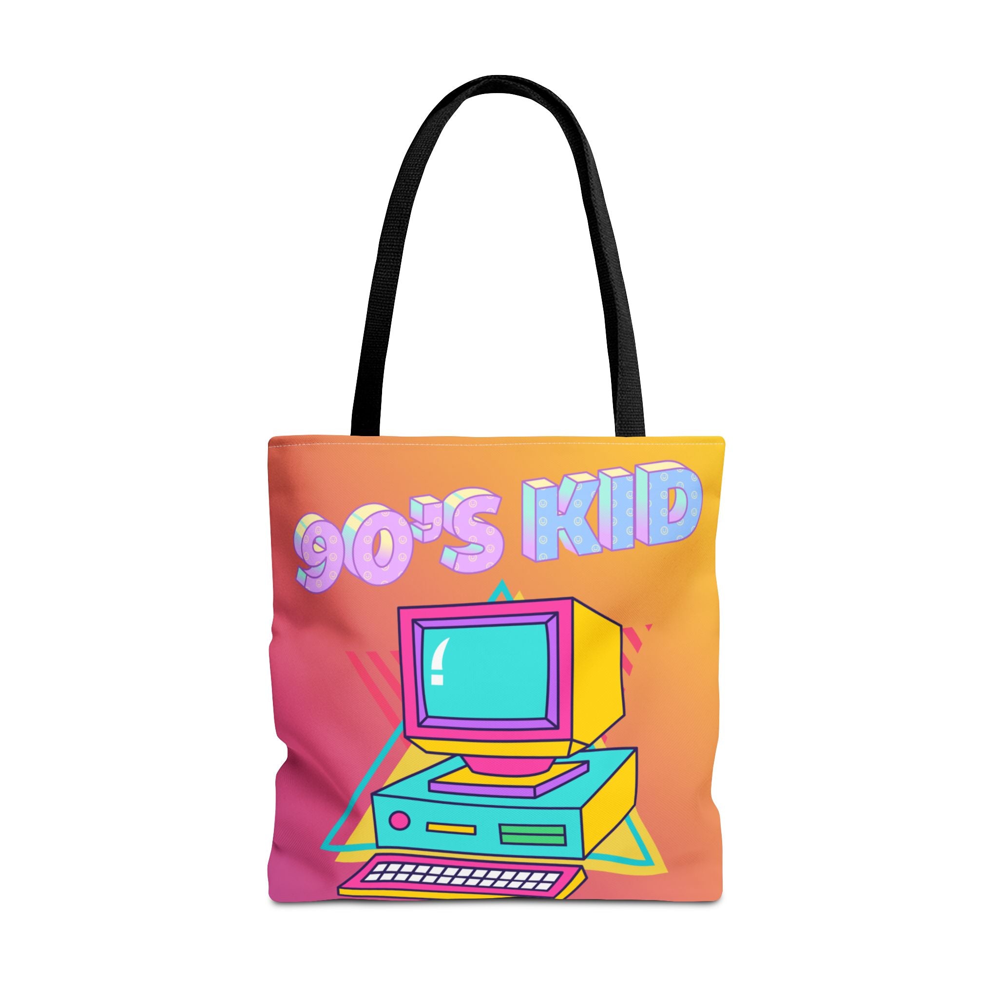 💾🖥️ 90s Kid Computer Tote Bag 🌈✨