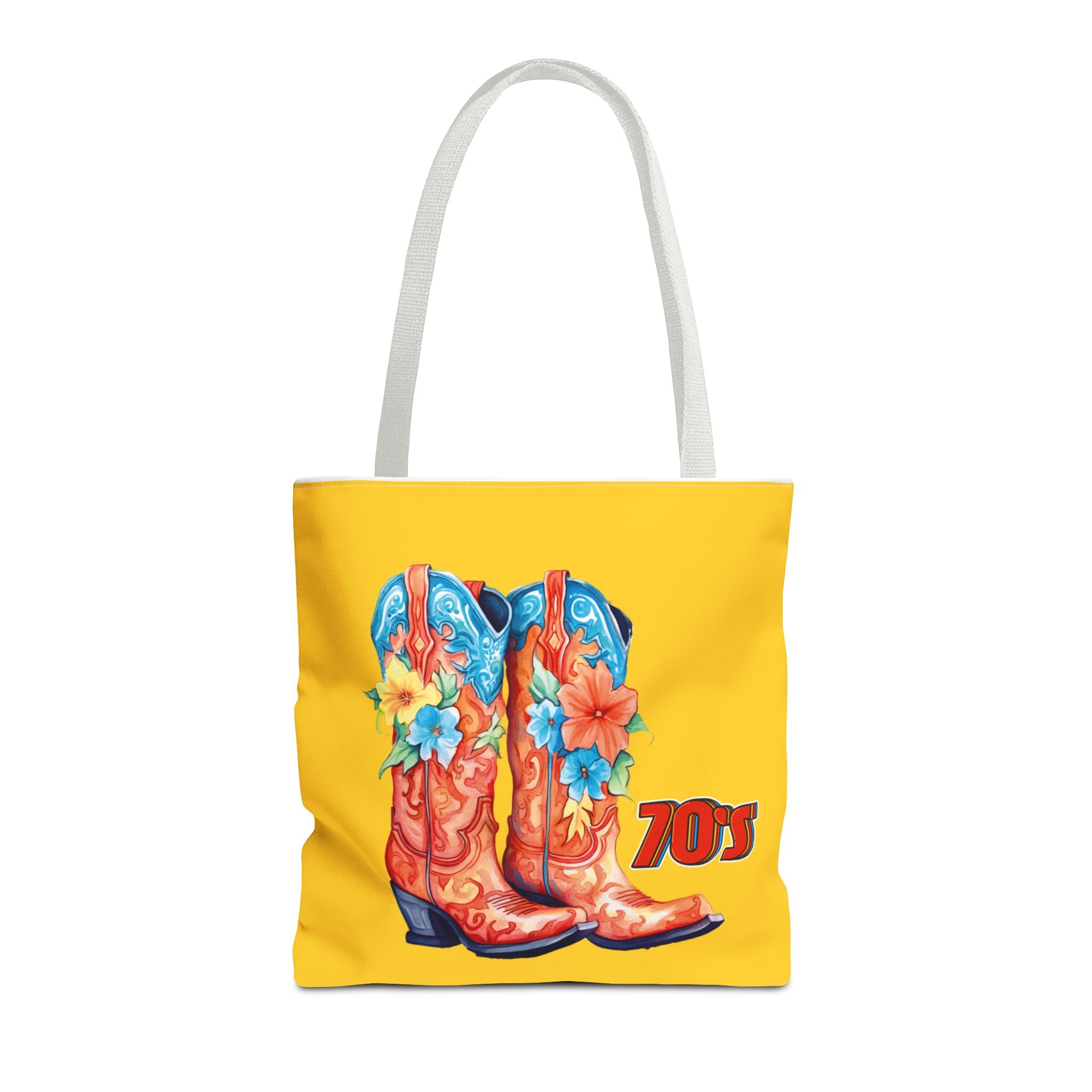 👢🌸 70s Boots Tote Bag 🌼✨