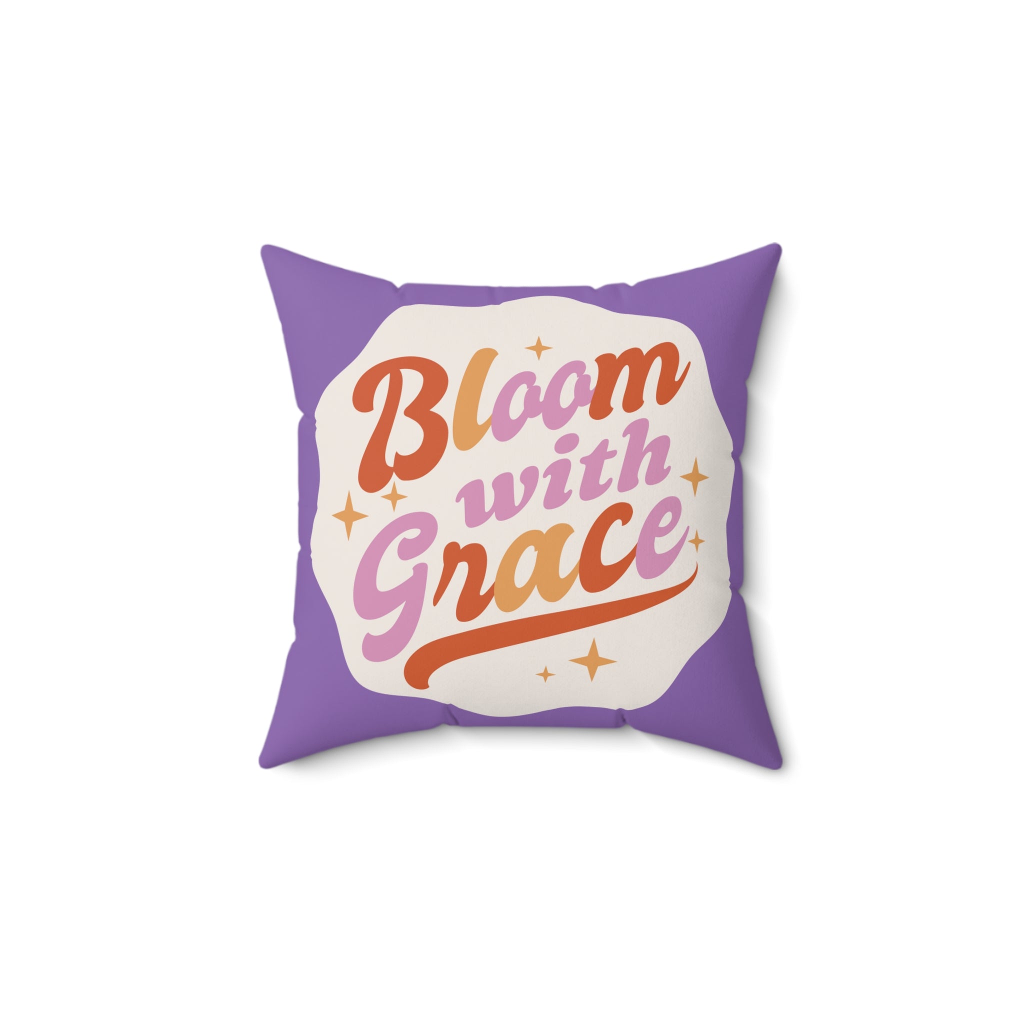 Bloom With Grace 60s Mood Pillow
