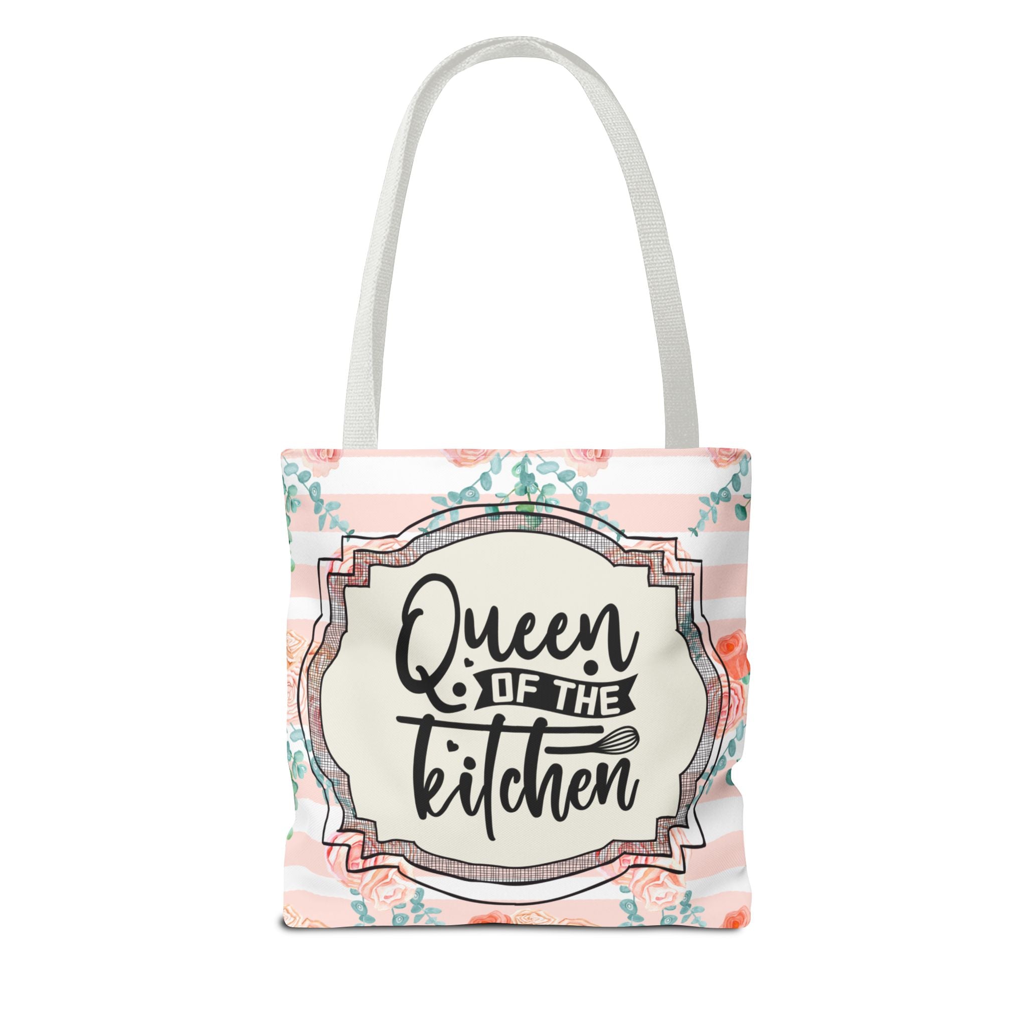 👑🍰 50s Queen of the Kitchen Tote Bag 💖🌸