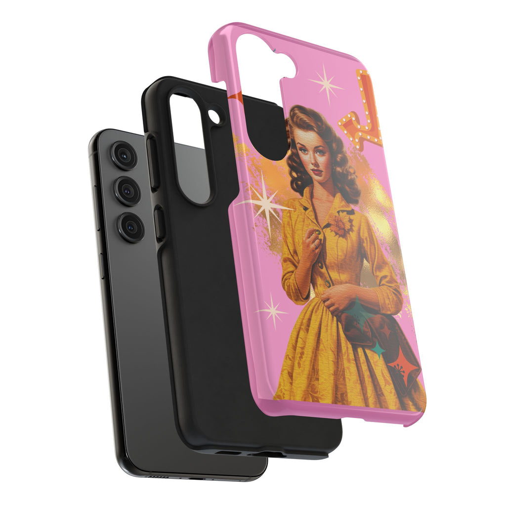 50s Pink Glam Retro Phone Case 💖📱