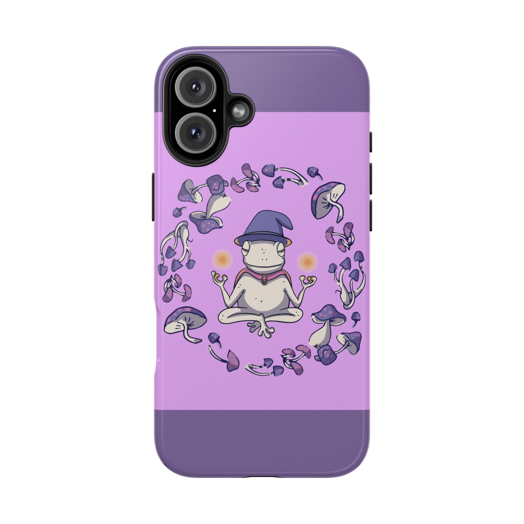 70s Mystical Mushroom Frog Phone Case 🍄🐸✨