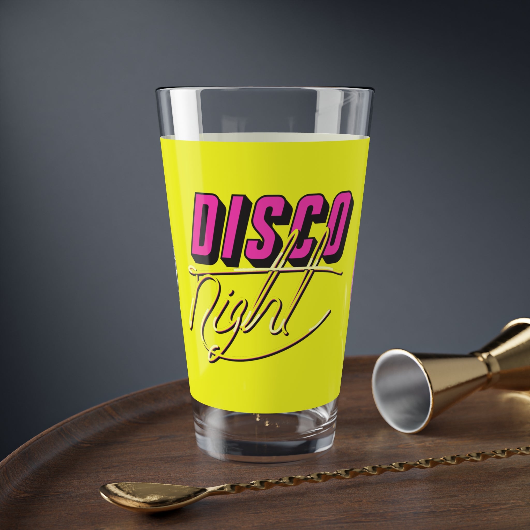 🌟 70s Disco Night Glass