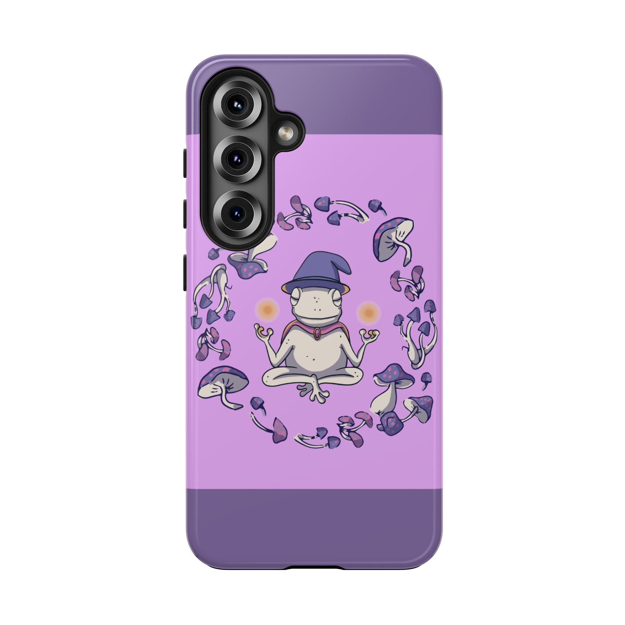 70s Mystical Mushroom Frog Phone Case 🍄🐸✨